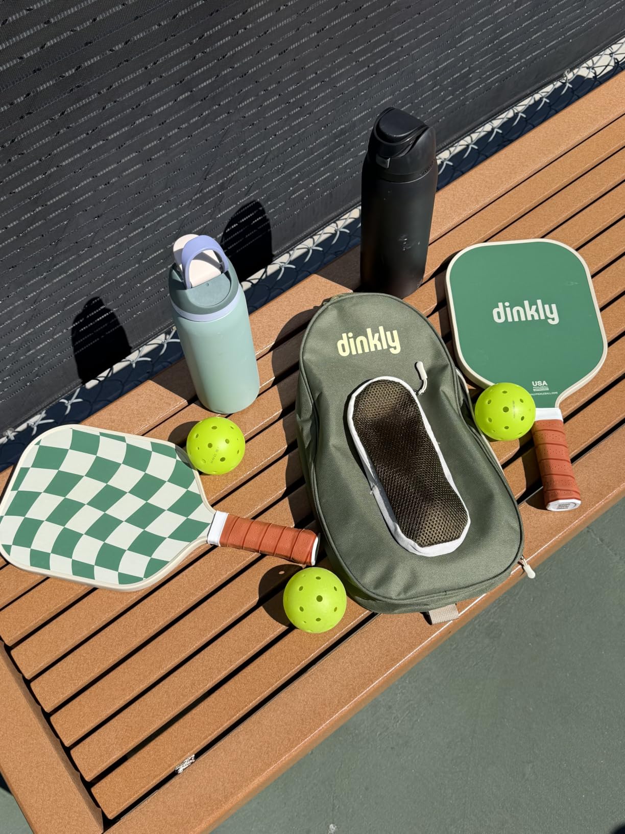 Pickleball Paddles Set of 2/4, USAPA Approved Pickleball Rackets | Graphite or Fiberglass, 2/4 Rackets, 4 Balls and 1 Portable Carry Bag, Aesthetic Pickle Ball Set for Men Women Beginner customer photo 2