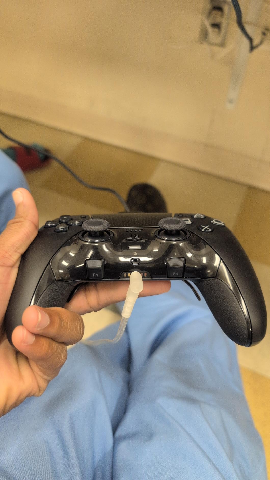 PlayStation DualSense Edge Wireless Controller - Midnight Black customer photo 1