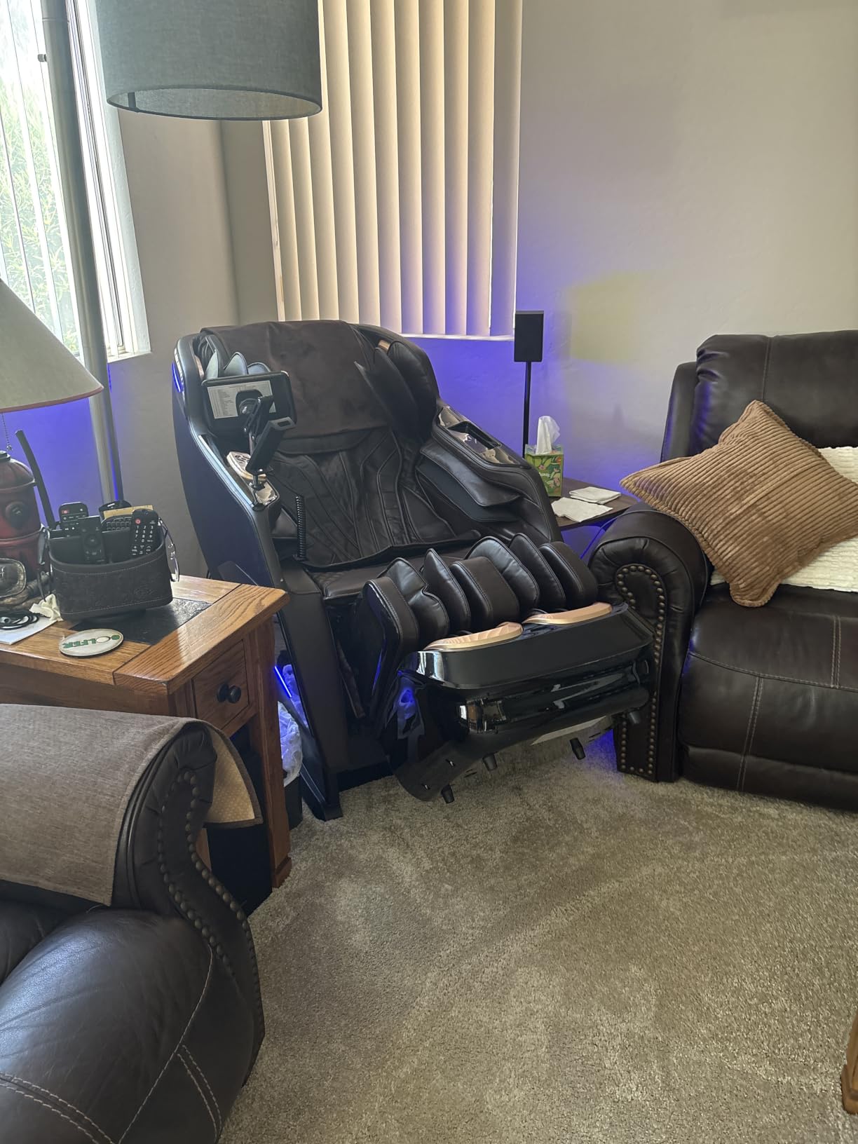 4D Massage Chairs Full Body,Zero Gravity SL-Track Shiatsu Massage Chair Recliner,Core Heating,20 Massage Techniques,Deep Yoga Stretch,Foot Rollers, Ai Voice,Touch Screen,Wireless Charging customer photo 2