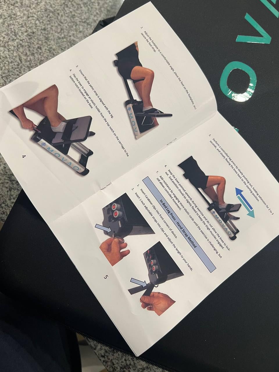Mini in-Bed Leg Press for Rehab | US Doctor Invented for Stroke, Post-Surgery & Limited Mobility | Use in Bed, Chair or Wheelchair | 6 Resistance Levels | Portable 9 lb PT Equipment customer photo 2
