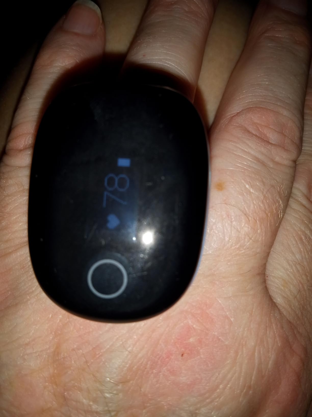 Vibeat OxyRing Continuous Pulse Oximeter - Bluetooth Oxygen Monitor with Free PC & APP Report, Wearable Finger Oxygen Meter for 16hrs Oxygen Level & Heart Rate Recording customer photo 2
