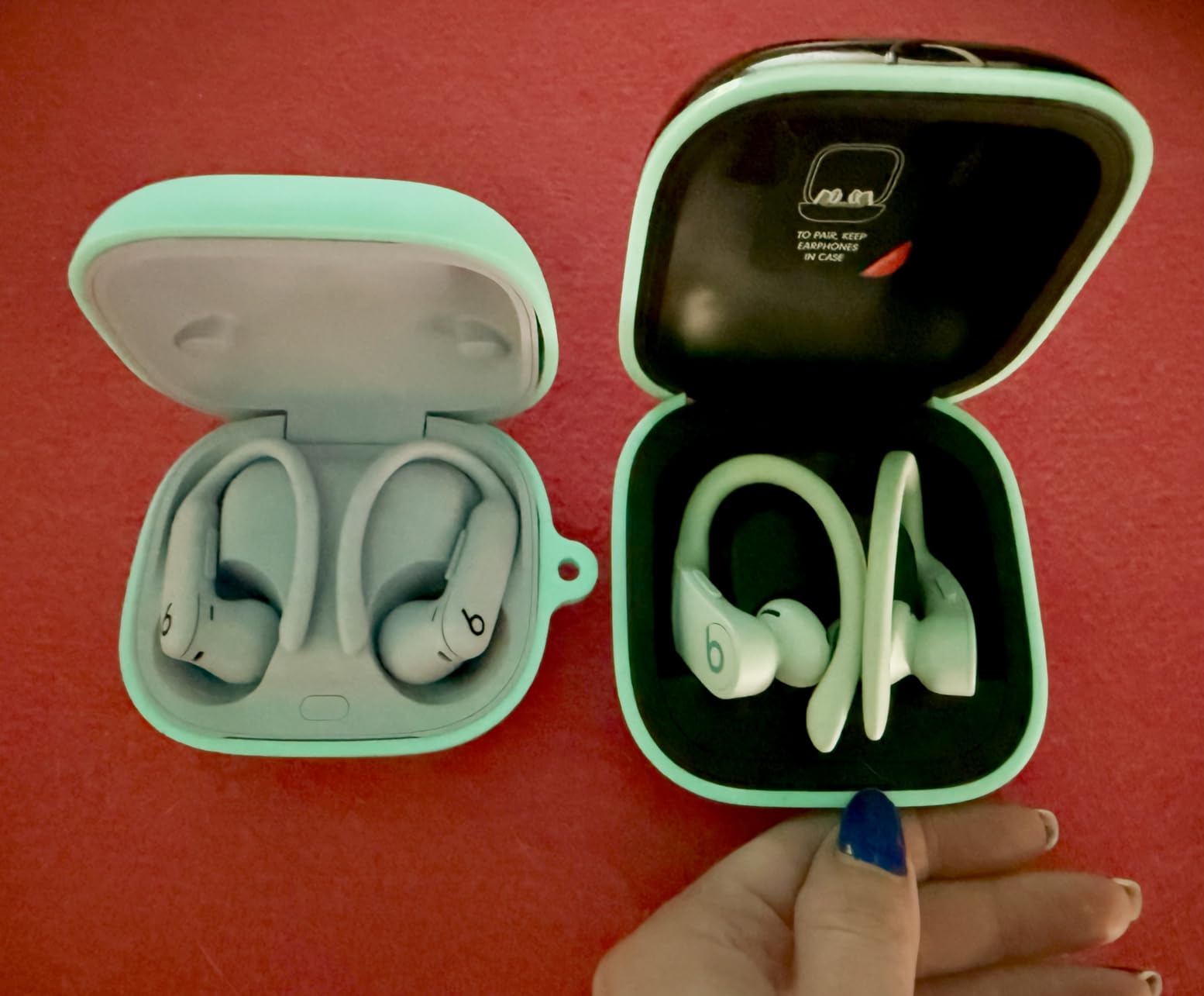 Beats Powerbeats Pro 2 - Wireless Noise Cancelling Workout Earbuds with Secure-Fit Earhooks, Up to 45-Hour Battery with Charging Case, Sweat & Water Resistant, Heart Rate Monitoring - Quick Sand customer photo 1