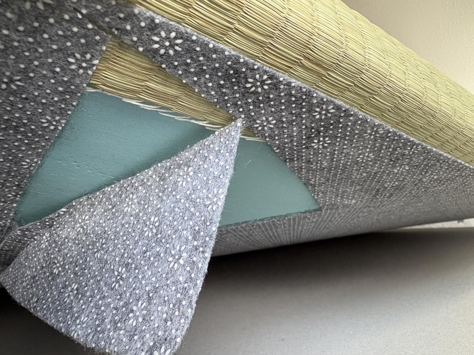 Japanese Tatami Mat, Tatami, Rug, Foldable Mattress, Roll up Rug, Japanese Floor Mattress, Floor Sleeping Japanese Futon Mattress, Meditation Yoga, Zen customer photo 1