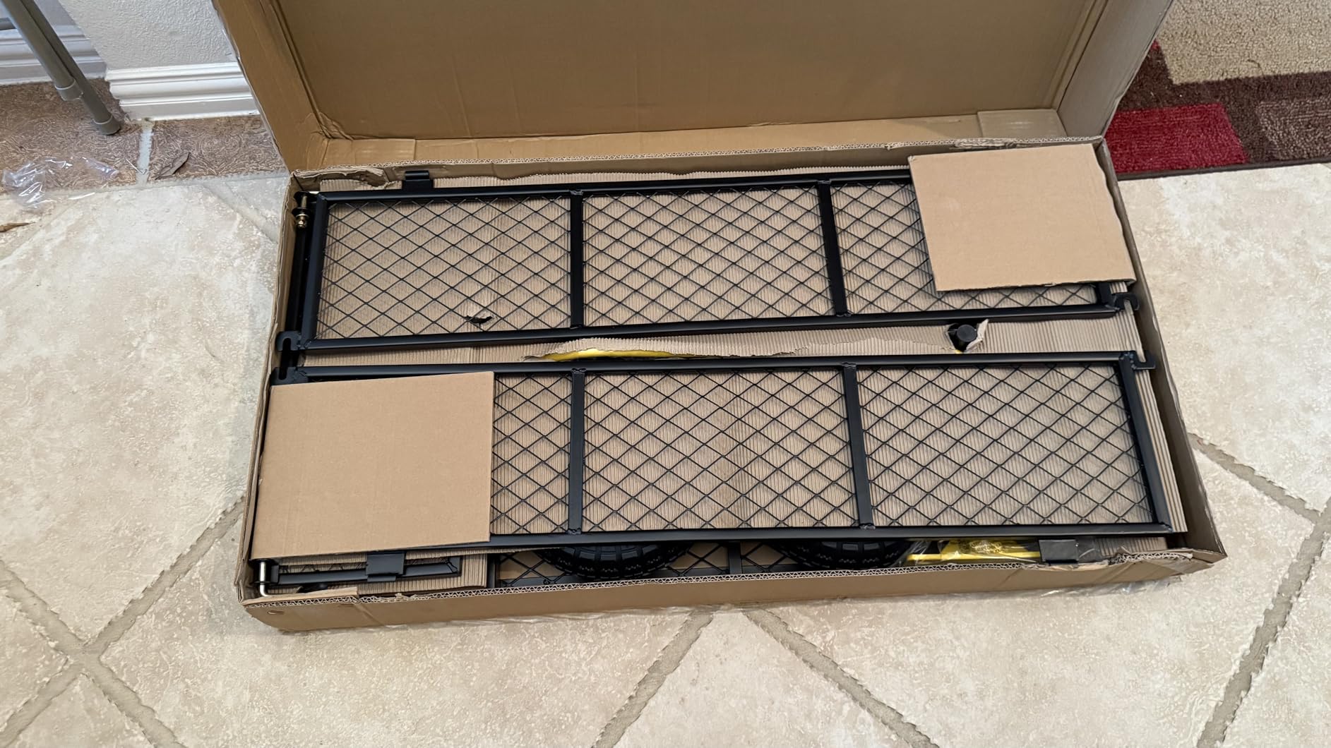 VEVOR Steel Garden Cart 500 lbs Heavy Duty Garden Wagon Cart on Wheels, 10