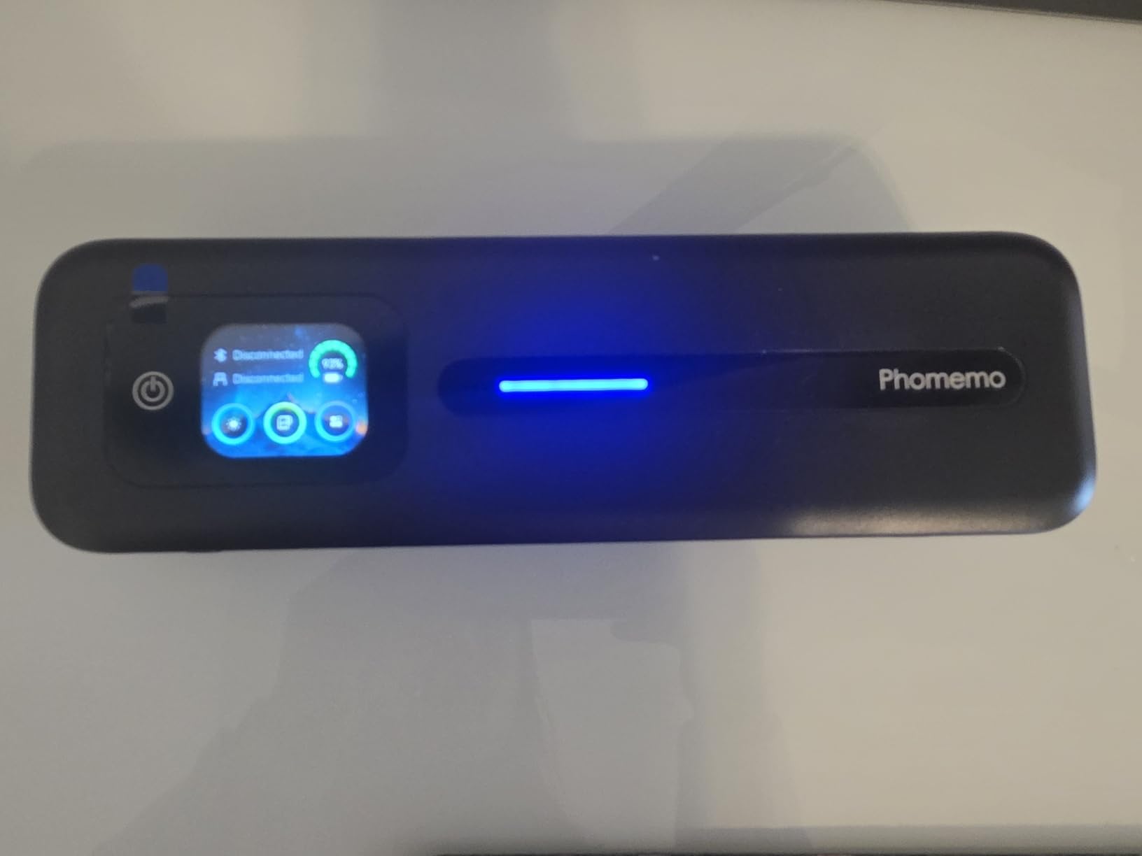 Phomemo M832D Touchscreen Portable Printer Inkless Thermal Wireless Travel | 8.5 x 11 & A4 Size, 300DPI, Bluetooth Small Mobile Compact Printer for Phone/Laptop/Tablet, for Home/Car/School/Office, Black customer photo 2
