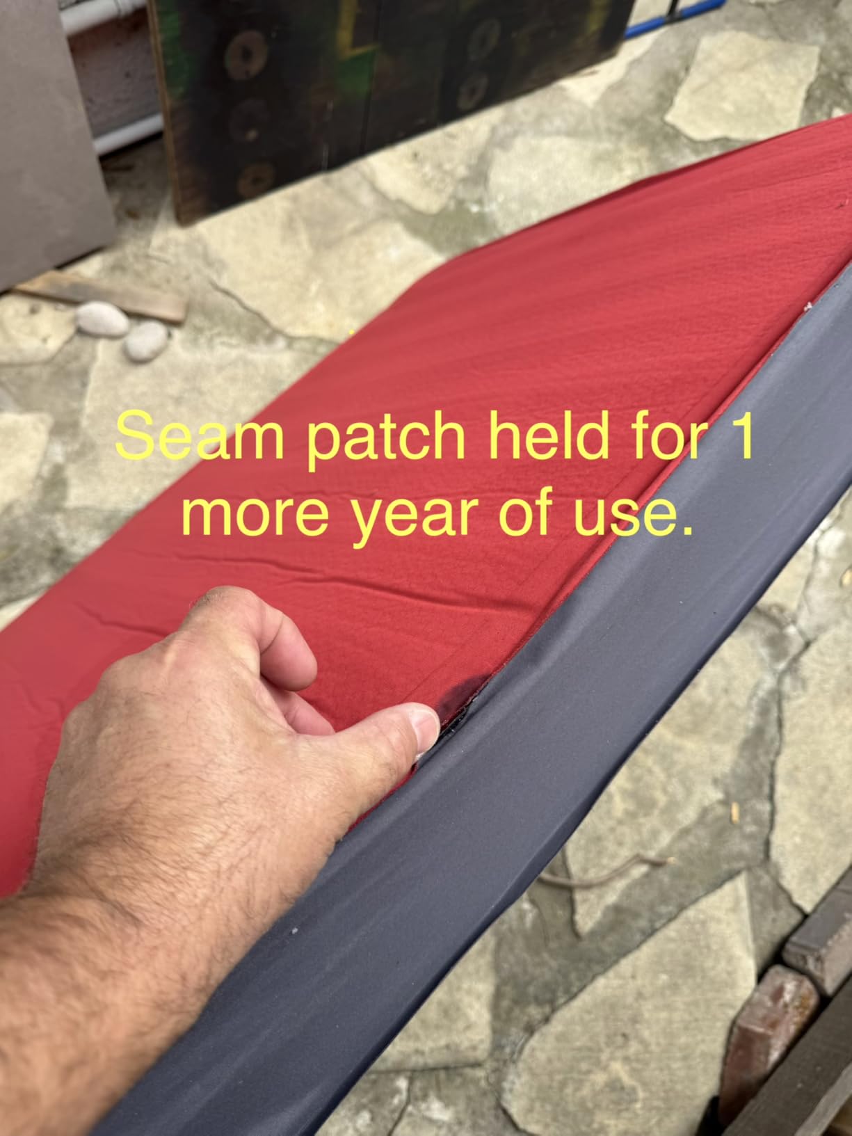 Exped MegaMat Sleeping Pad, Medium Wide - Self Inflating Foam Sleeping Mat, 4 inch Thickness customer photo 2
