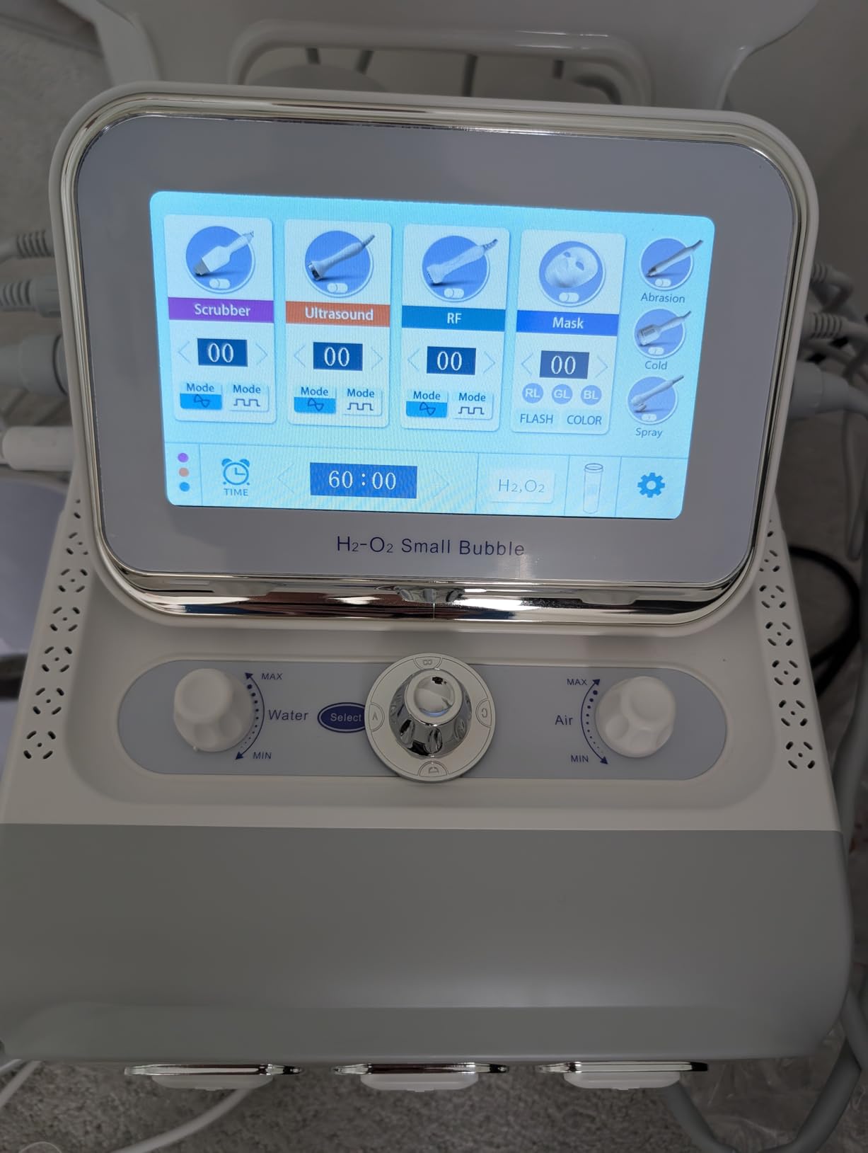 Hydrogen Oxygen 7 in 1 Facial Care Machine with Mask Multifunctional Face Skin Care Device Elite customer photo 2