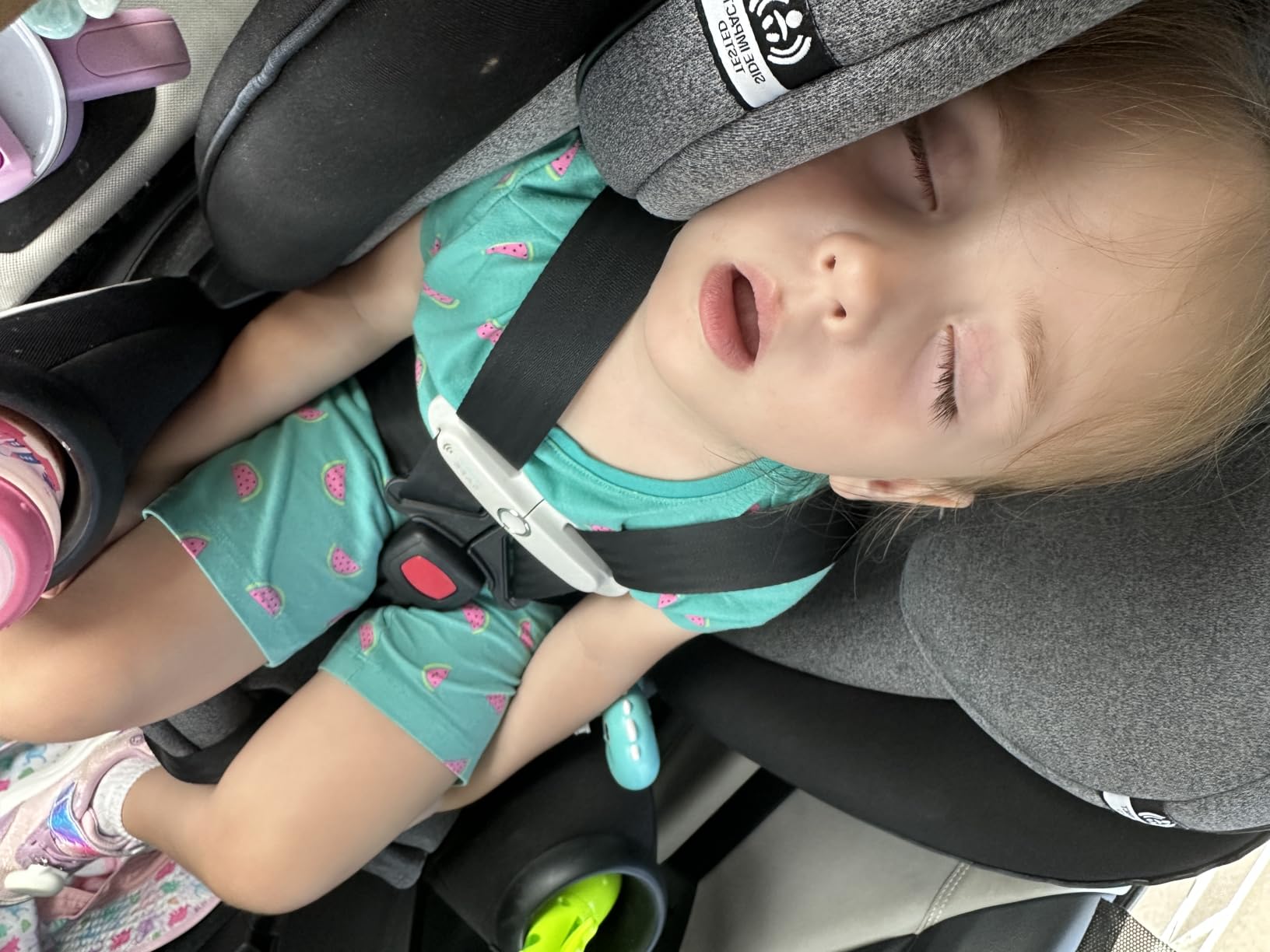 Evenflo Revolve360 Extend All-in-One Rotating Car Seat | with Quick Clean Cover, Rear-Facing, Forward-Facing, Highback Booster Mode, Infant to 12 Years (Revere Gray) customer photo 2