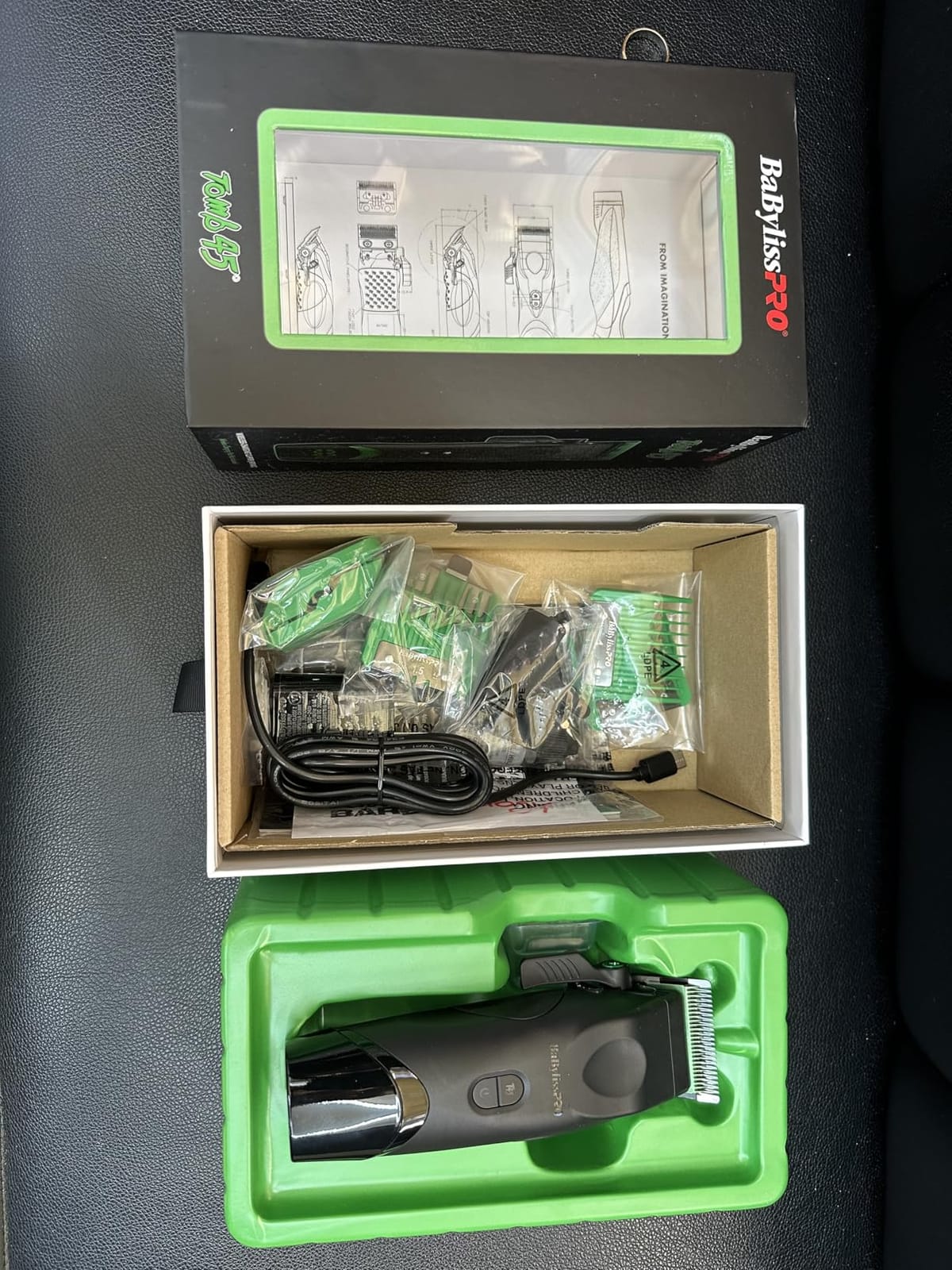 BaBylissPRO x Tomb45 Wireless Charging Hair Clipper customer photo 2