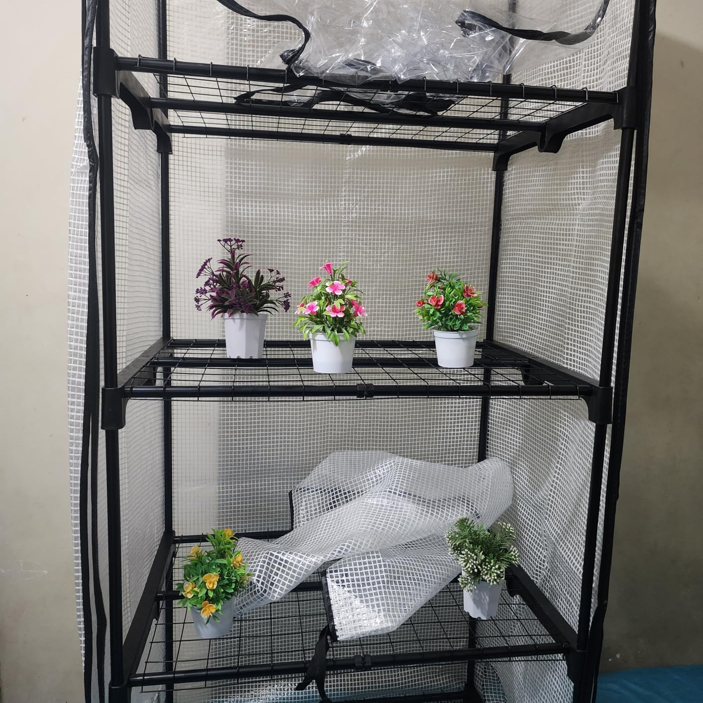 Mushroom Grow Tent | Martha Tent, Small Greenhouse for Indoor, Fruiting Chamber, Fits Monotub customer photo 1