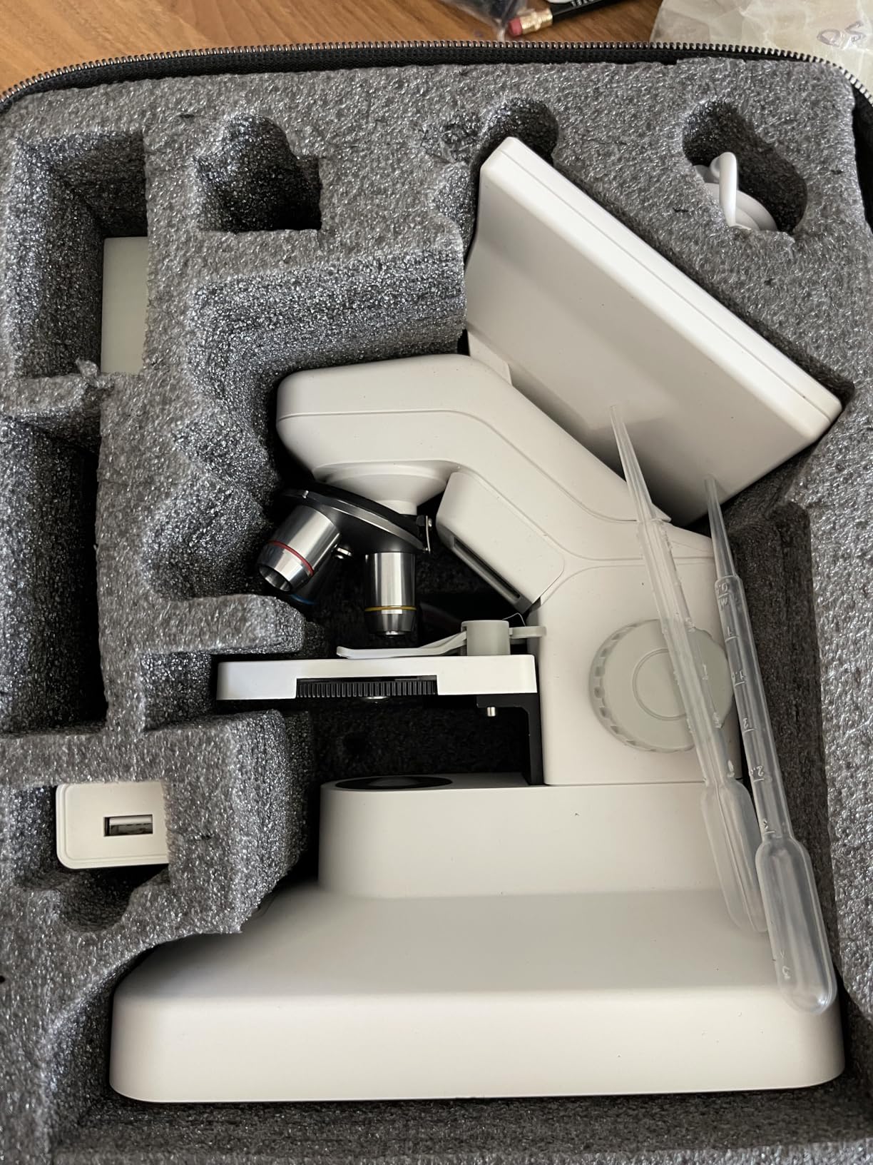 TOMLOV DM301 Pro Microscope for Kids Adults Students, 7