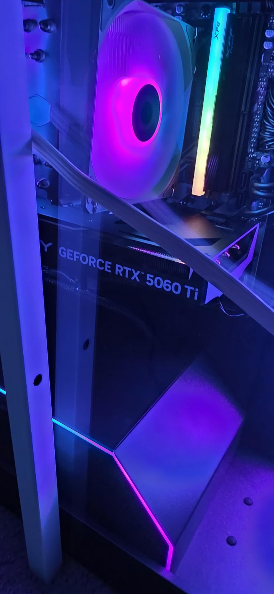 CyberPowerPC Gaming PC, AMD Ryzen 7 8700F, GeForce RTX 5060 Ti 8GB, Gamer Master, 16GB DDR5, 1TB PCIe 4.0 SSD, WiFi Ready & Windows 11 Home (GMA2900A3) customer photo 1