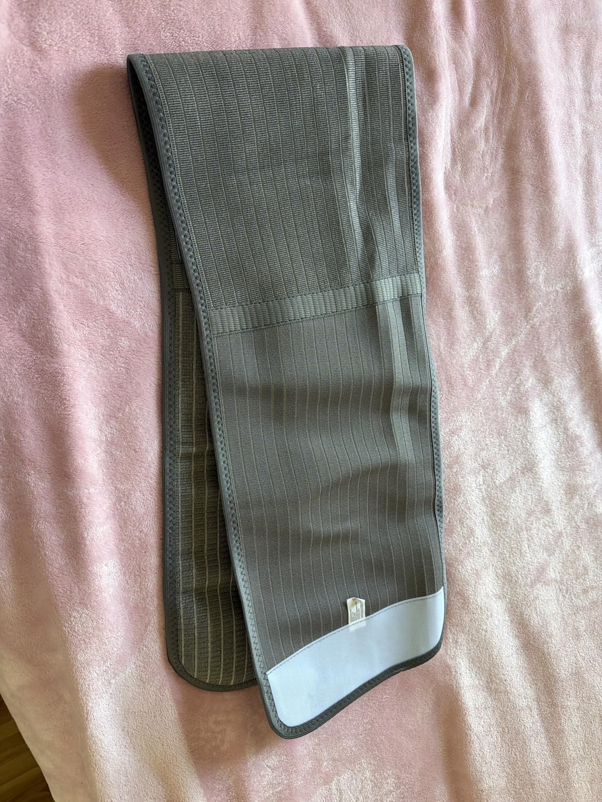 Abdominal Binder Post Surgery - Postpartum Belly Band Wrap | Post C Section Belly Binder Recovery Belt Stomach Compression Hernia Belt For Men Women After Pregnancy, Hysterectomy, L/XL customer photo 2