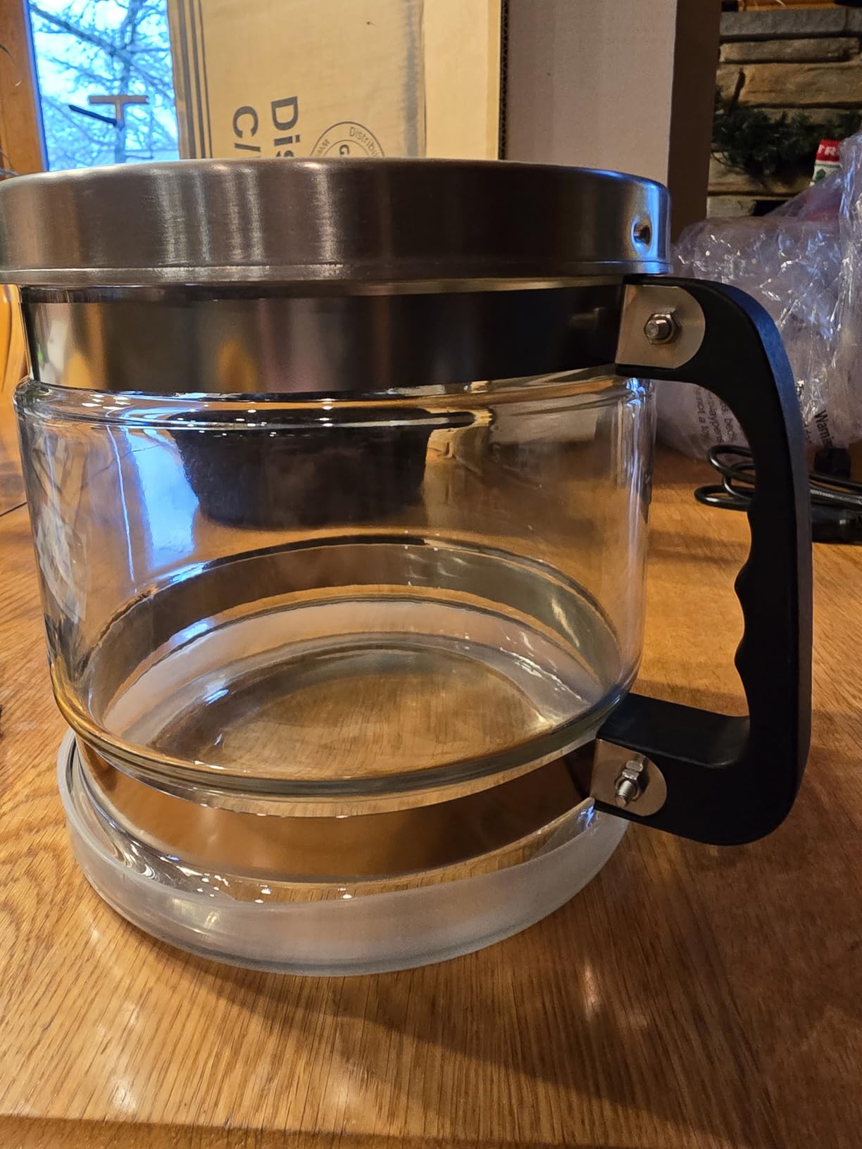 4L Countertop Water Distiller | 110V 750W Efficient Distilled Water Maker, Silver Housing & Glass Pitcher customer photo 1