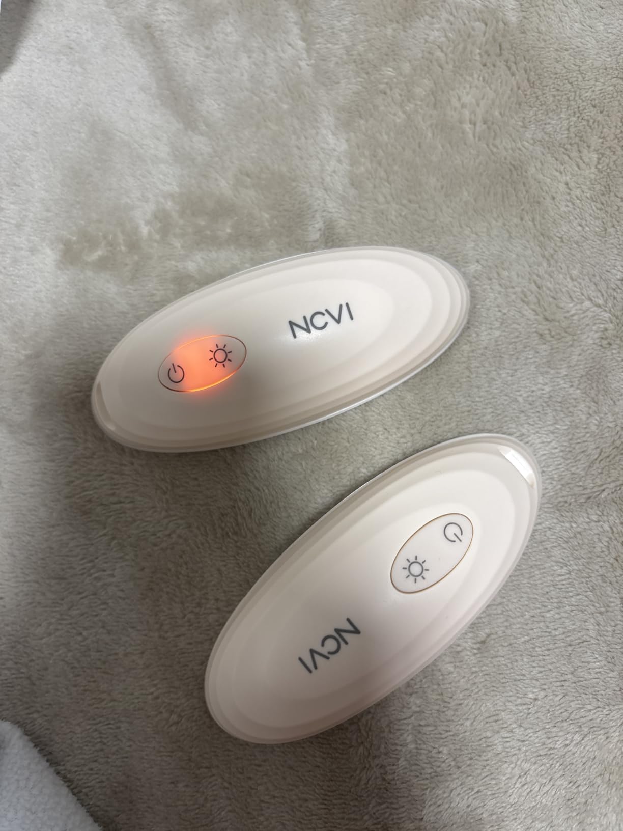 NCVI Warming Massager, 2-in-1 Heat-Vibration for Engorgement Relief, 2-Pack | Provides warmth & vibration to ease engorgement, boosts milk supply, compact 2-pack design, great for pumping moms customer photo 2