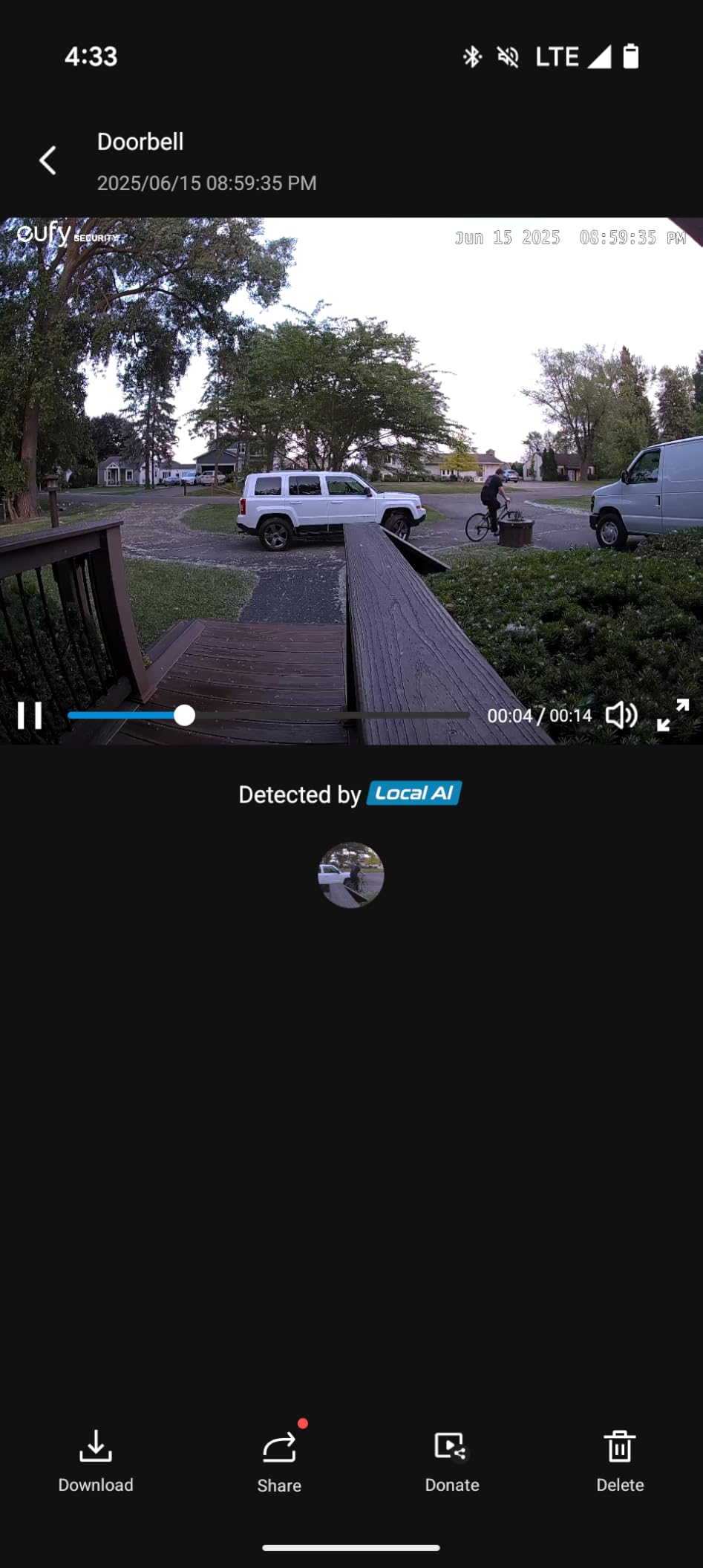 eufy Security Video Doorbell Camera C31,2K FHD,Battery/Wired Powered,Head-to-Toe View,Live Video Call,Wireless Doorbell,24/7Recording,Human and Motion Detection,HomeBase S380 Compatible,No Monthly Fee customer photo 1