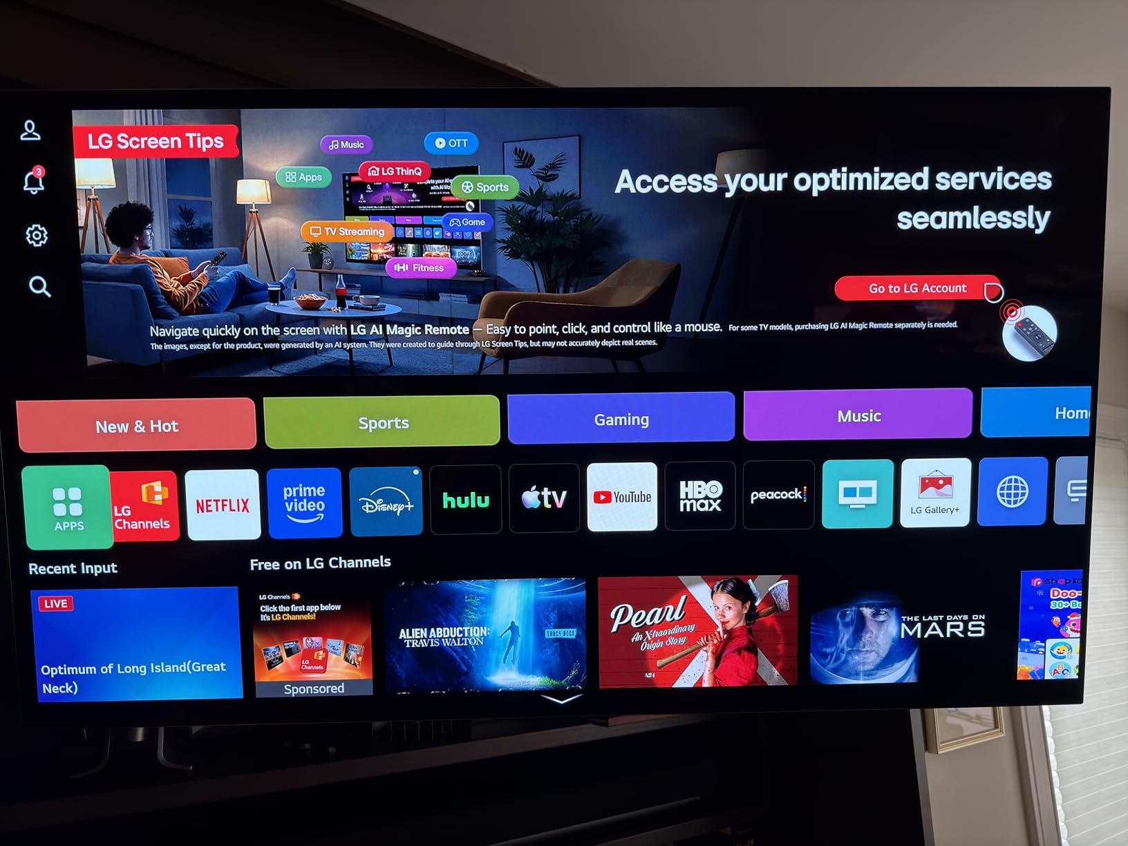LG 65-Inch Class OLED evo AI 4K C5 Series Smart TV w/Dolby Atmos, Dolby Vision, HDR10, AI Super Upscaling 4K, Filmmaker Mode, Wow Orchestra, Alexa Built-in (OLED65C5PUA, 2025) customer photo 2