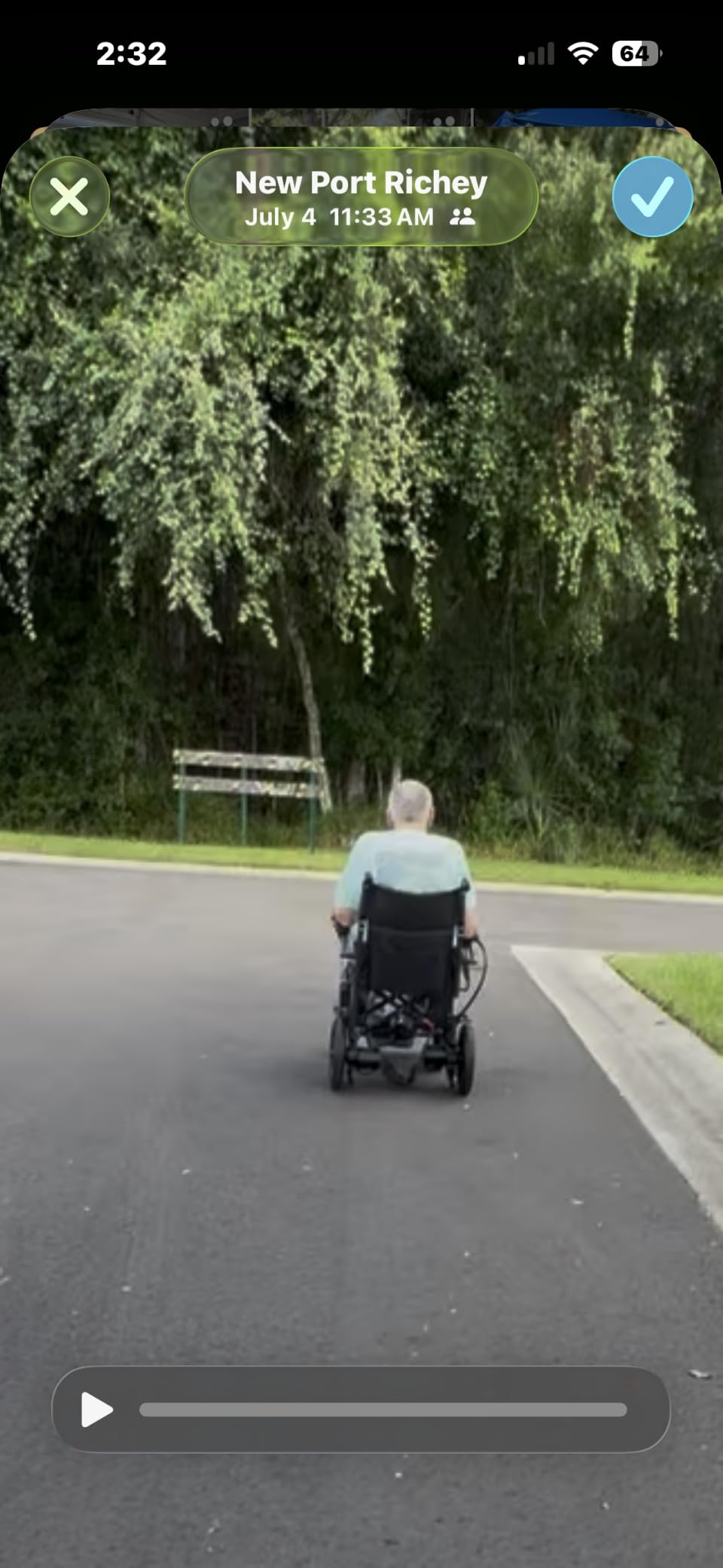 2026 New Upgrade Foldable Electric Wheelchairs for Adults, Seniors | 15 Miles Long Travel Range, Lightweight, Portable Motorized Wheelchairs, 300LBS Weight Capacity, FSA & HSA Eligible, All Terrain customer photo 1