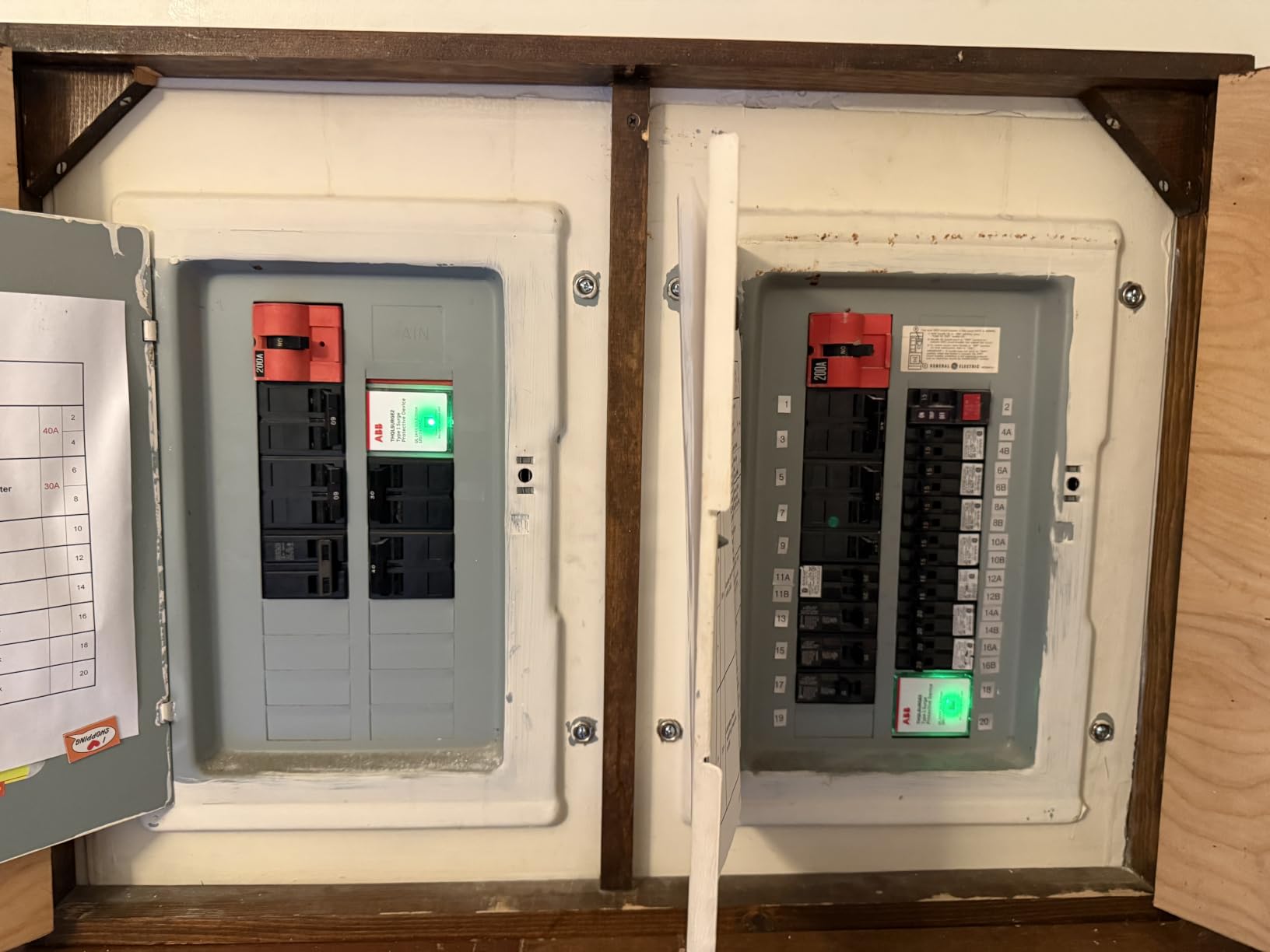 ABB THQLSURGE2 Whole Home Surge Protection Device Type 1 SPD, 25kA Per Phase, 2-Space, Plug-On Pigtail, LED Indicator, ABB & GE Load Center Compatible, UL Listed & NEC Compliant customer photo 1