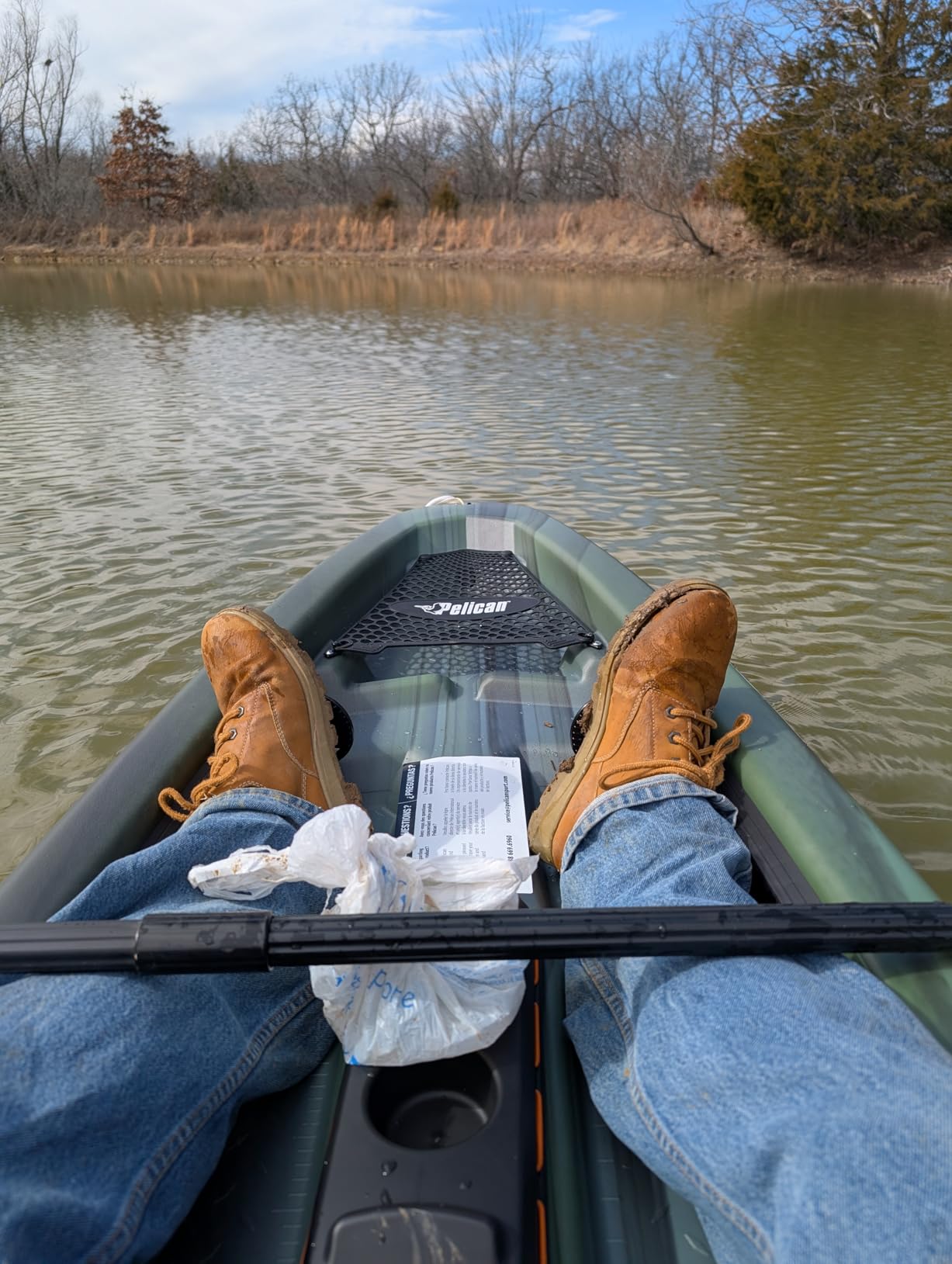Pelican Sentinel 100X - Angler Sit on top Fishing Kayak customer photo 2