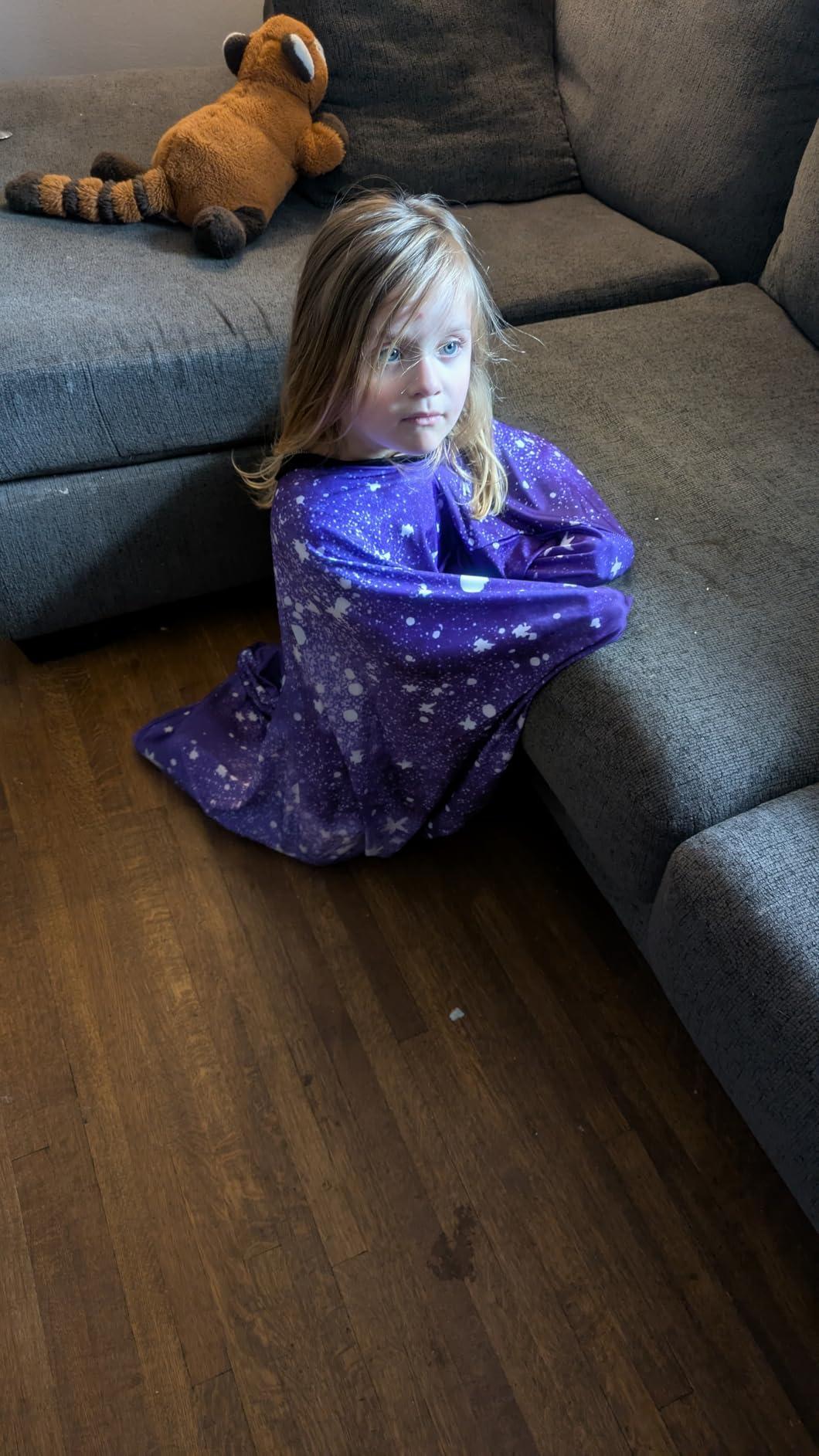 Sensory Body Sock for Kids,Sensory Sack for Relaxation, Focus,Sensory Integration,Body Sock (Small/Medium/Large) customer photo 1