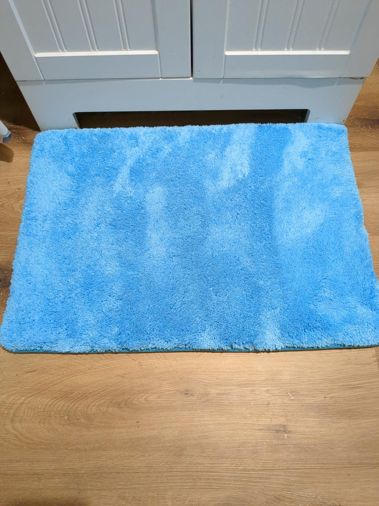 MINIDEAR Bathroom Rugs 36x24 Light Gray - Thick Memory Foam Bath Mat, Ultra Soft & Plush Fluffy, Non-Slip, Quick Dry, Absorbent Washable Floor Microfiber Mat for Tub, Home Decor Accessories customer photo 1