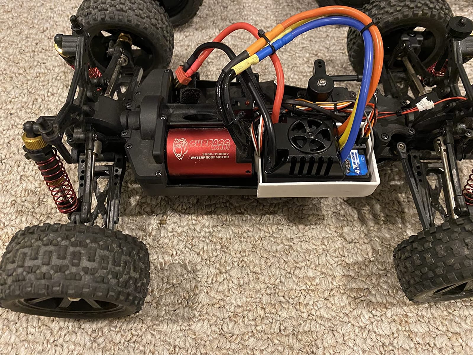 DEERC 9309E RC Cars for Adults 40KPH, All Terrain Fast Remote Control Car | 1/16 Remote Control Monster Truck, 2.4Ghz 4WD Waterproof Electric High Speed Car, Monster Truck W/2 Batteries for Boys & Kids customer photo 1