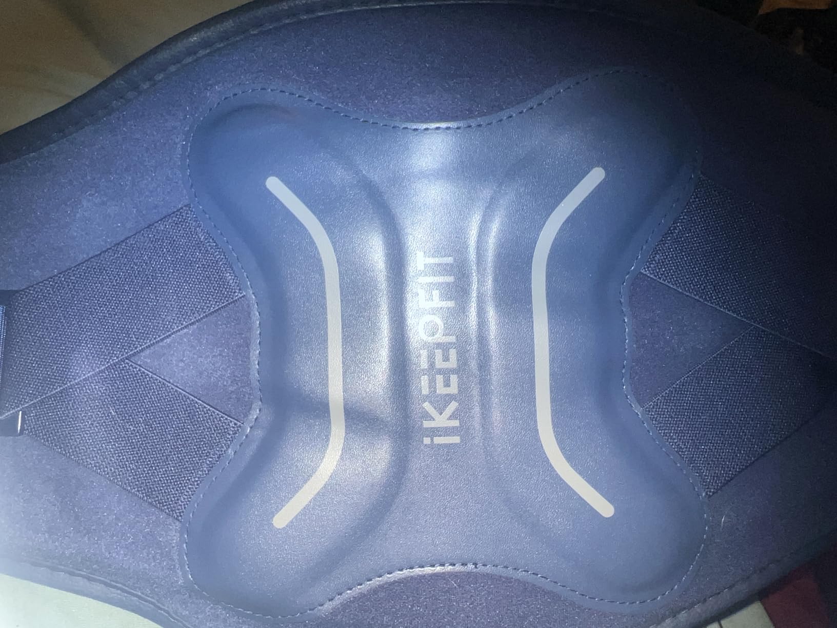 IKEEPFIT Portable Heating Pad for Back, Cordless Wearable Heat Belt with Massager for Lower Back Pain Relief, Battery Powered 8000 mAh Rechargeable, MAXwarm 3.0 customer photo 2