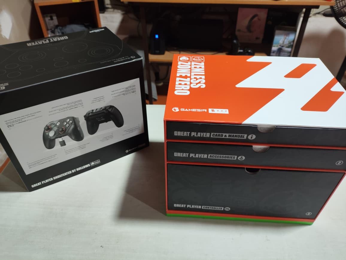 GameSir G7 Pro Wireless XBOX Controller, TMR Sticks, Windows, Trigger Stops | XBOX Series X|S, Hall Effect Triggers, 4 Remappable Buttons, 1000Hz, PC Controller, Charging Dock, Zenless Zone Zero Edition customer photo 2