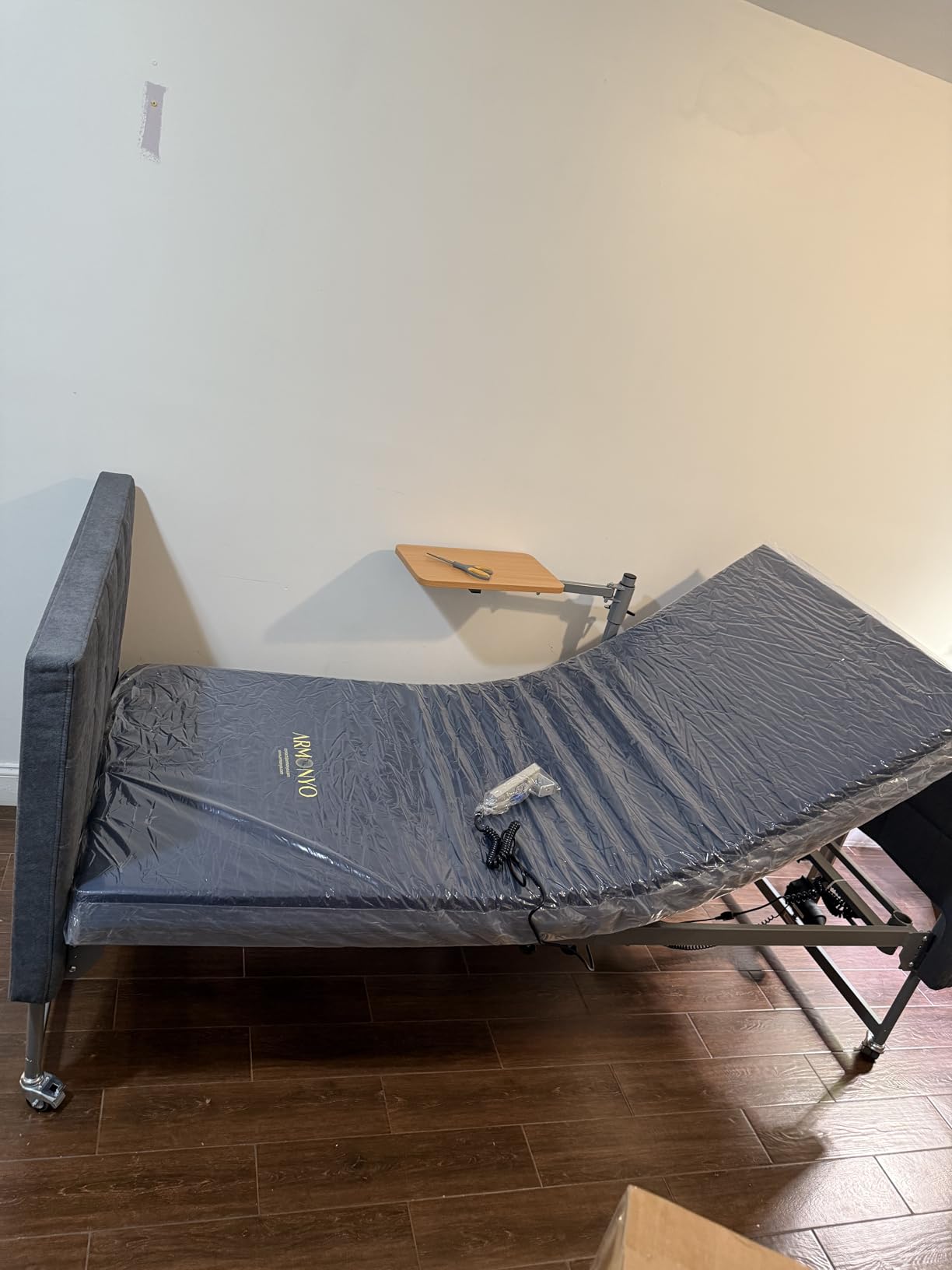 Electric Hospital Bed and Mattress for Home Use, German Motor | 5 Functions, Dual-Layer 5