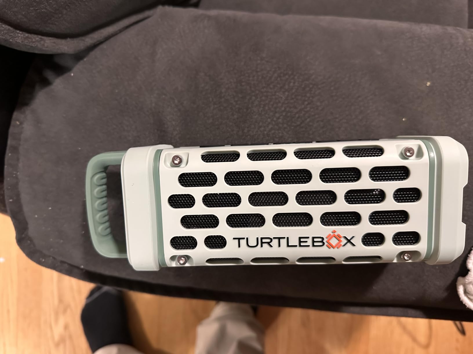 Turtlebox Ranger: Loud! Outdoor Portable Bluetooth 5.4 Speaker | Rugged, Waterproof, Shockproof | Plays to 105db, Deep Bass, Unlimited Pairing for Full Stereo Experience, Tan customer photo 1