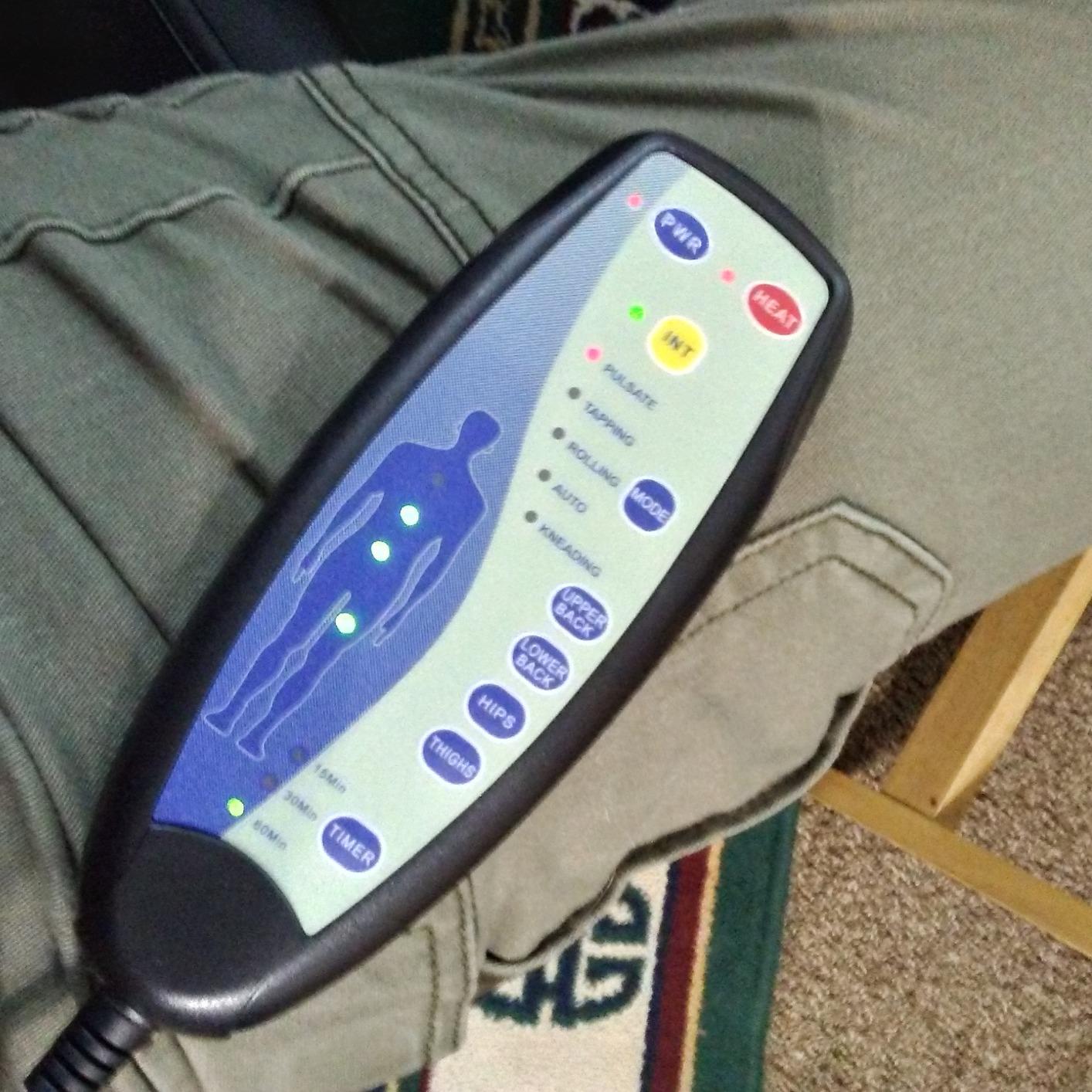 Snailax Back Massager with Heat, Vibration Massage Chair Pad, Seat Cushion | 10 Motors, 5 Modes, 3 Intensities, 2 Heat Settings, 3 Heating Areas, 30/60/90-Min Timer, Foldable, Carry Bag, 2026 Upgraded customer photo 1