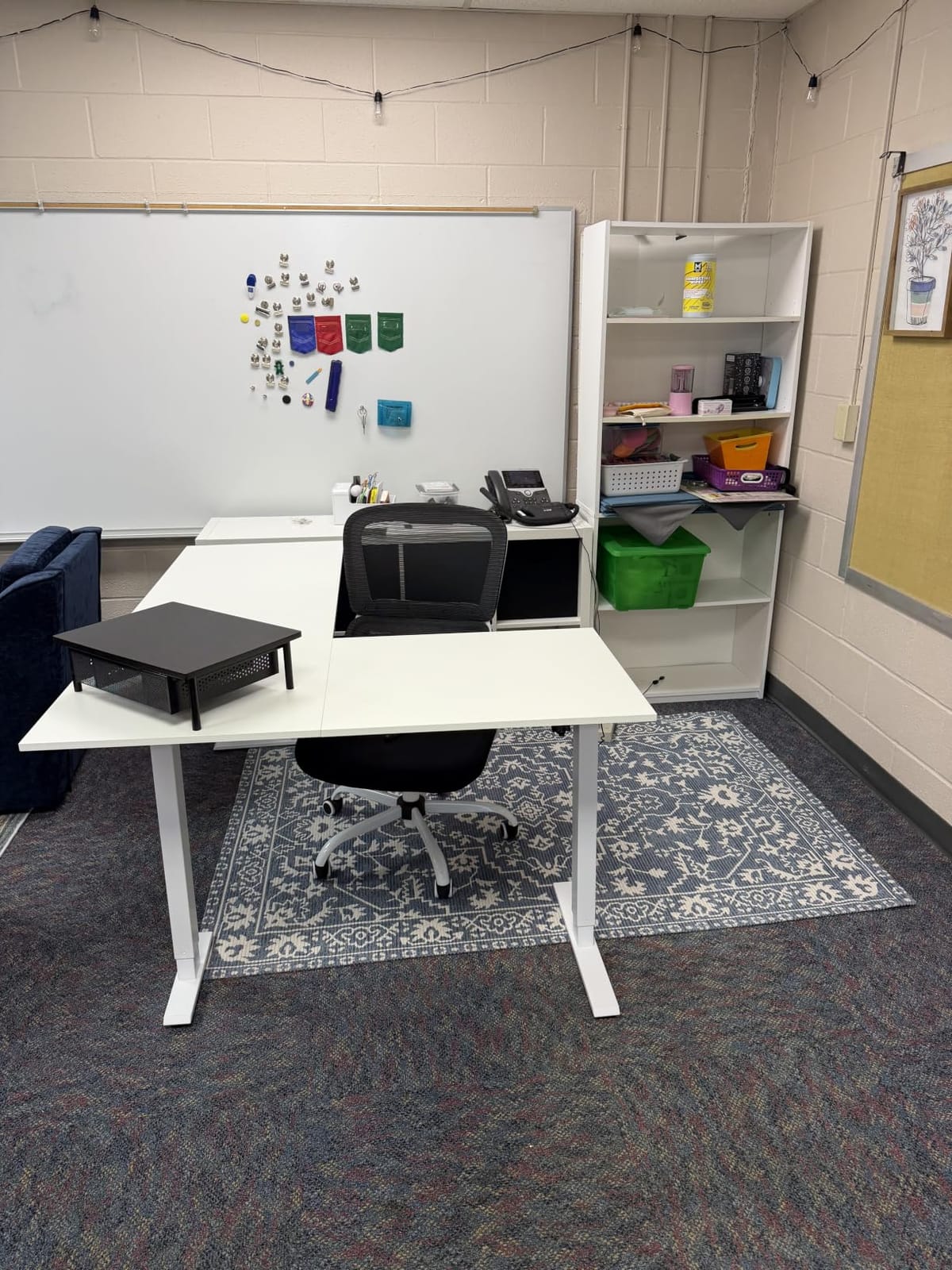Casaottima 63 Inch L Shaped Electric Standing Desk, Home Office, White | Reversible Corner Desk with Height Adjustment, Ergonomic Sit Stand Table for Home Office, Computer Workstation customer photo 2