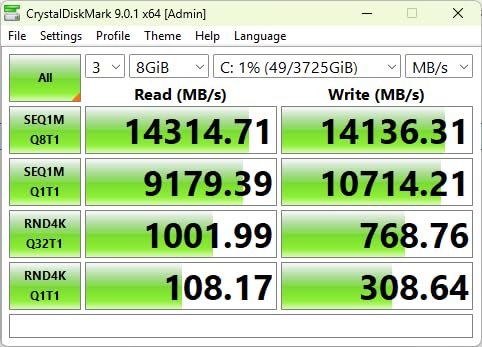 WD_Black SN8100 2TB NVMe SSD - PCIe 5.0x4, M.2 2280, Up to 14,900MB/s Read Speed, up to 11,000MB/s Write Speed, Best for AI Applications, Gaming, and Video Editing - WDS200T1X0M customer photo 2