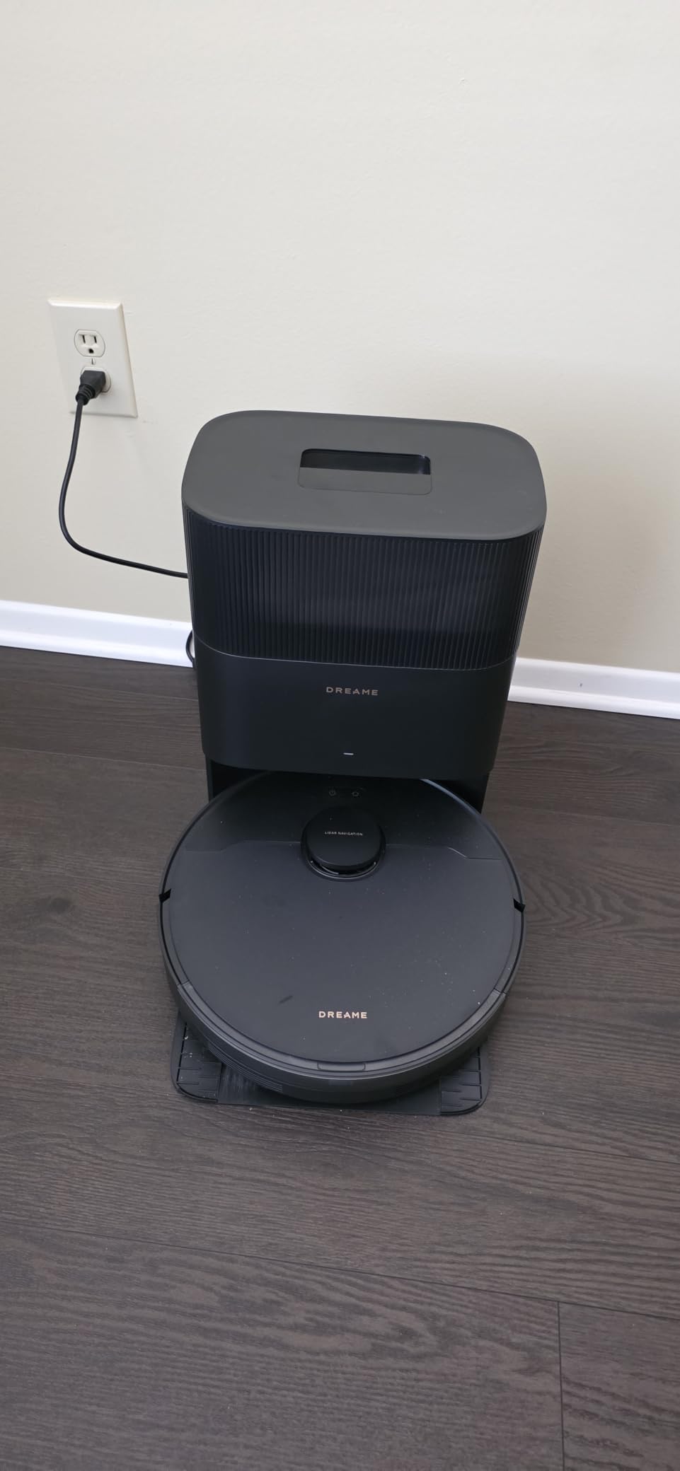 dreame D20 Plus Robot Vacuum and Mop, Detangling DuoBrush for Pet Hair | 13,000Pa Suction, Self-Emptying with 5L Dust Bag, LDS Mapping, App & Voice Control, 5200mAh Battery, Ideal for Hard Floors & Carpets customer photo 1
