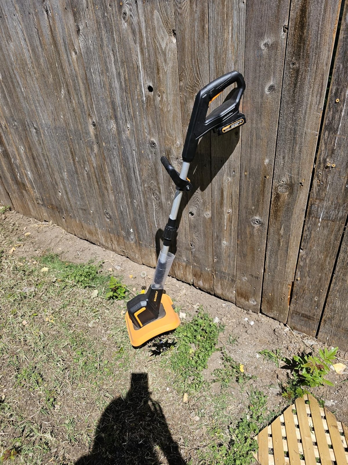 SOARFLY Upgraded Cordless Tiller for Gardening with Dual 2.0Ah Batteries, 48 Steel Tines Battery Rototiller, 9