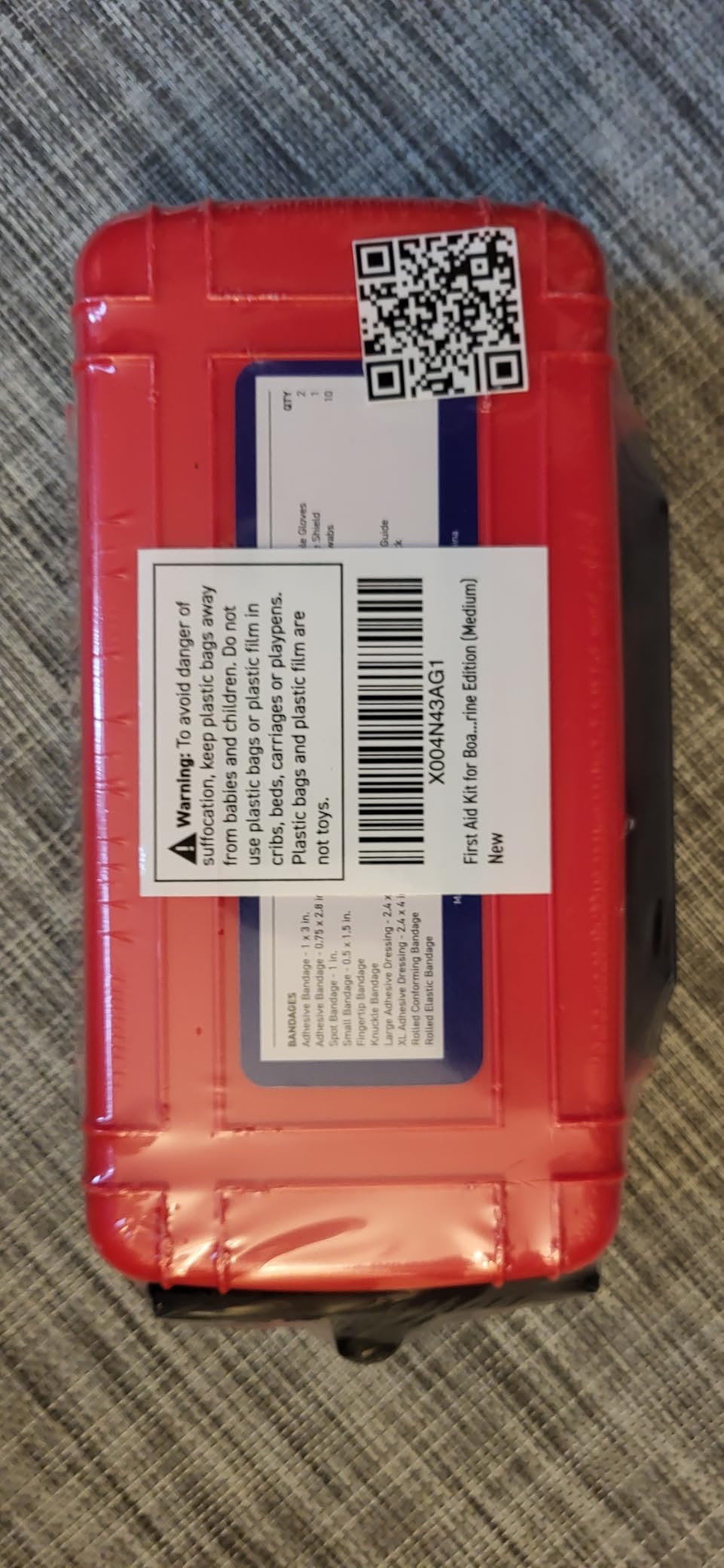 Marine Waterproof First Aid Kit for Boat, Kayak, Sailing & Beach | Floating Hard Case, Emergency Medical Supplies, Survival Gear & Safety Essentials customer photo 2