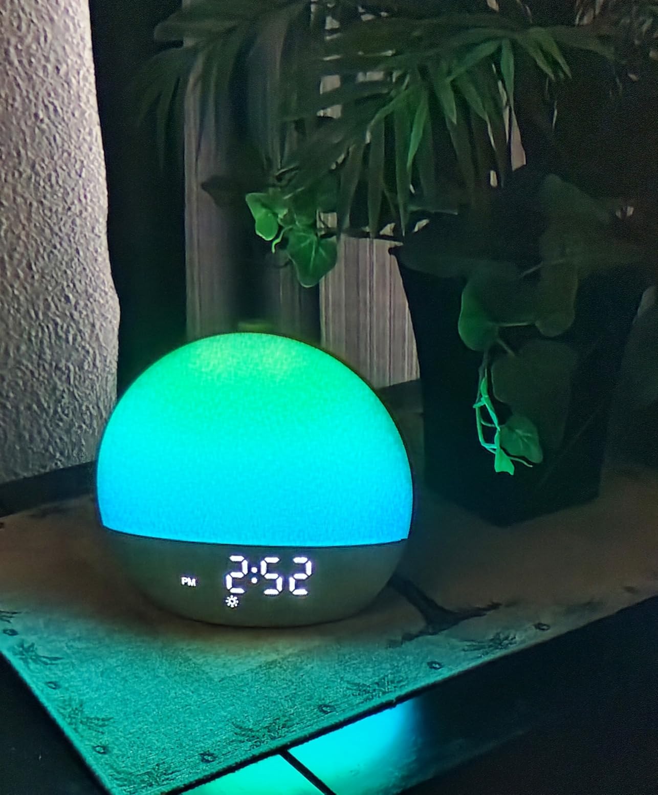 Sunrise Alarm Clock with Sound Machine - Natural Wake-Up Gradual Light | Easy to Use & Dual Alarms, 30 Sleep Soothing Sounds for Adults Kids, 1-20 Dimming Levels with Bluetooth Speaker for Bedroom customer photo 2