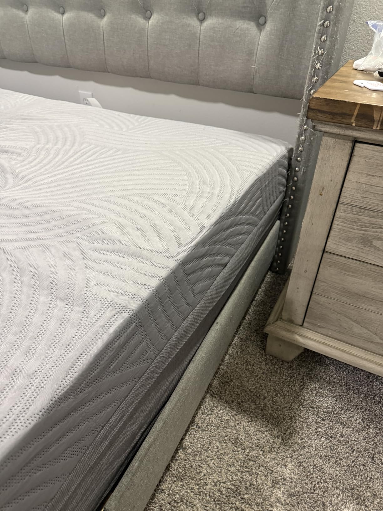 Sweetnight CoolNest Queen Mattress, 14 inch Cooling Memory Foam Mattress | Cool Night Sleep, 5-Zone Ergo Support for Pressure Relief, Enhanced Breathability, Medium Feel, CertiPUR-US Certified customer photo 1
