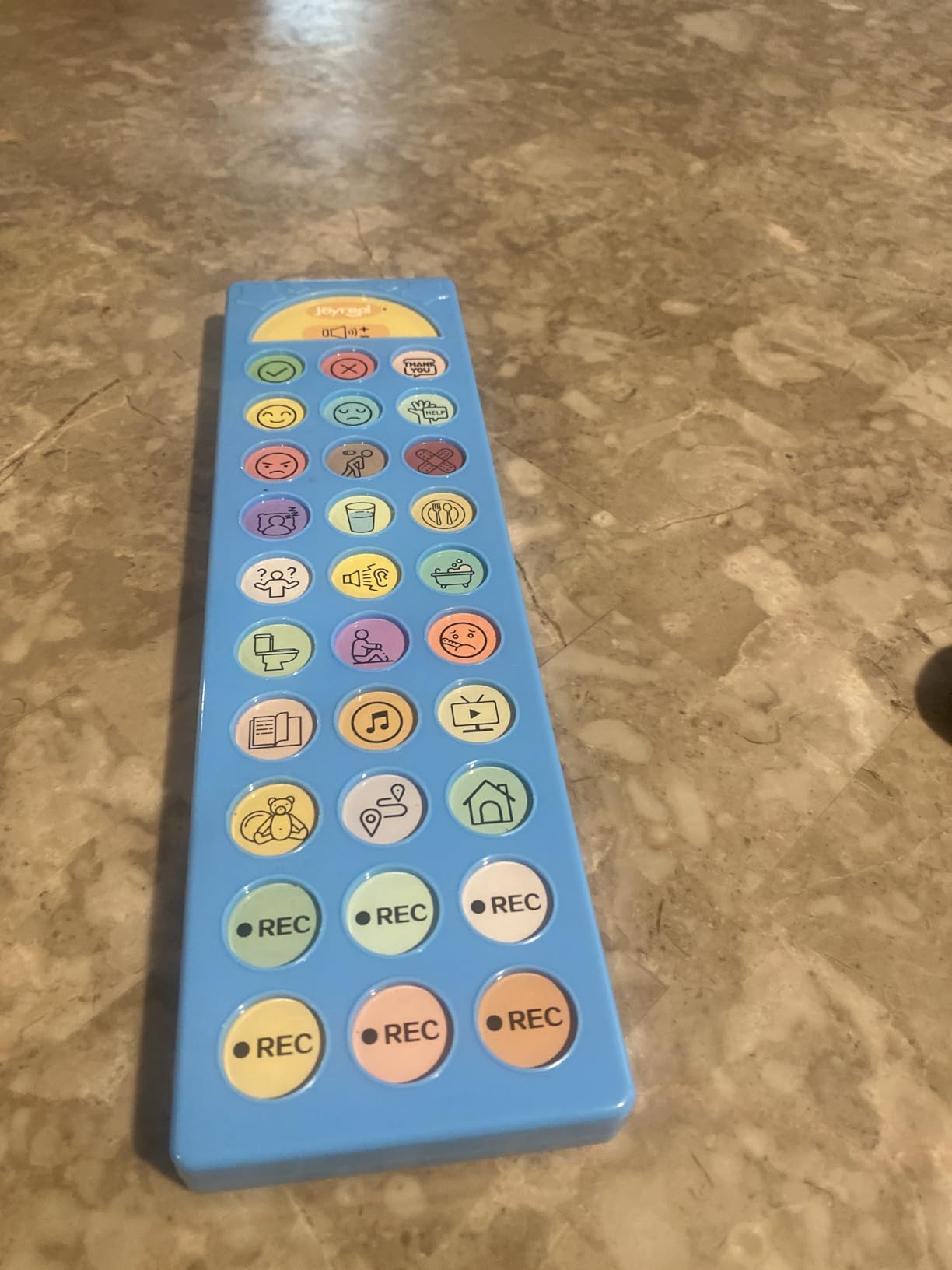 AAC Device for Autism, Joyreal Non Verbal Communication Tools for Speech Therapy & Stroke Rehab. Autism Talking Aids with 6 Programmable Buttons & Adjustable Volume, Autism Toys for Kids and Adults customer photo 2
