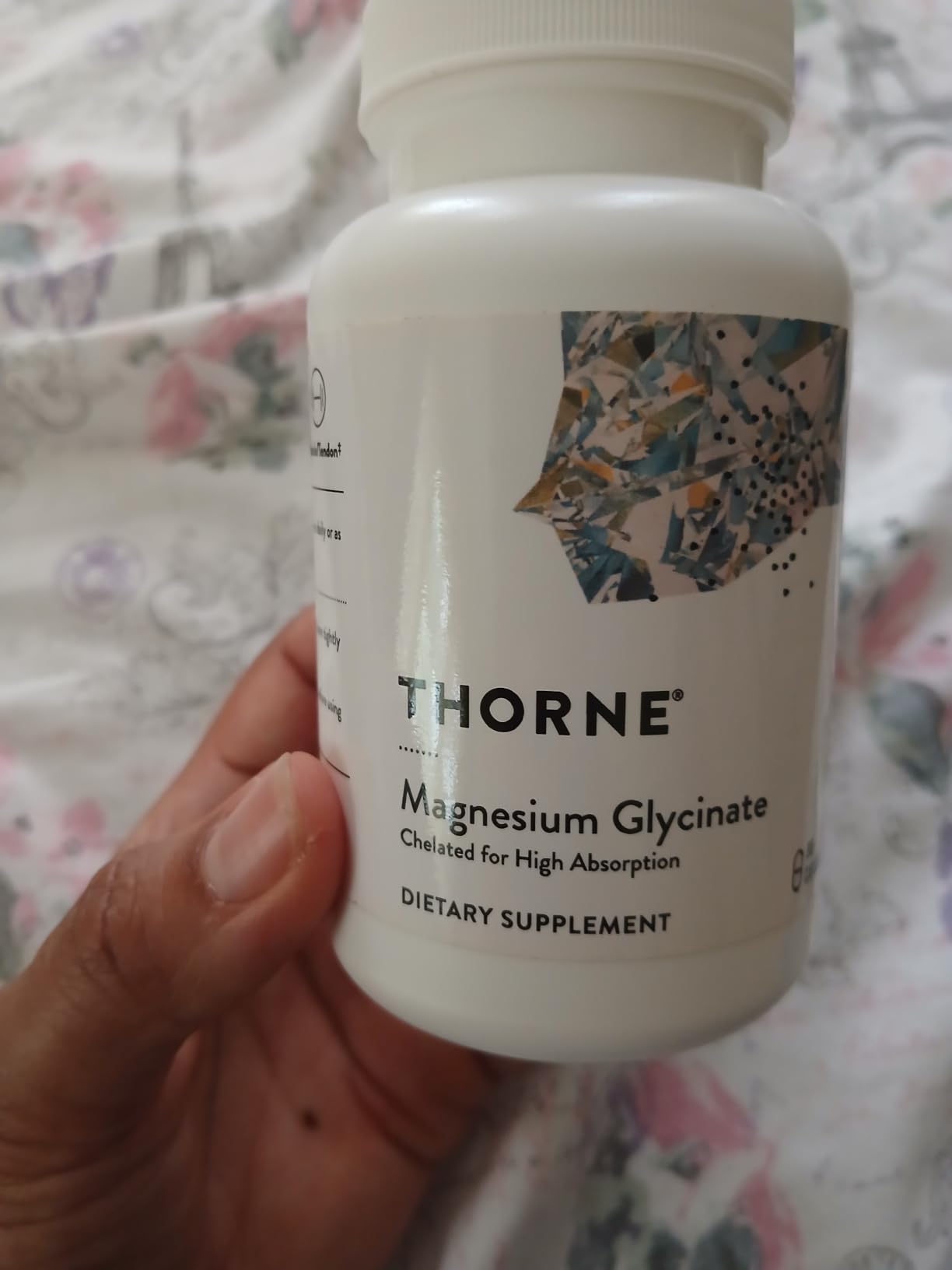 THORNE Magnesium Glycinate, Chelated Magnesium Supplement, 90 Capsules | Supports Restful Sleep, Muscle Relaxation, Stress Management, Heart Health & Metabolism*, NSF Contents Certified customer photo 2