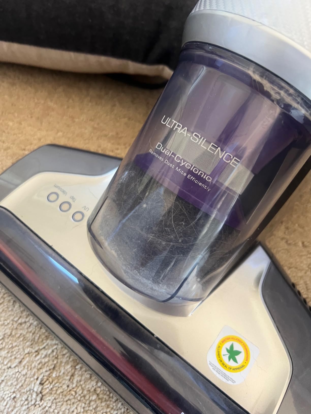 Jimmy BX7 Pro Mattress Vacuum Cleaner, Bed Vacuum Cleaner with UV-C & Ultrasonic & 5s Quick Heating, 16Kpa Suction 480W Handheld Vacuums for Dust & Pet Hair with HEPA(Gray, Corded) customer photo 1