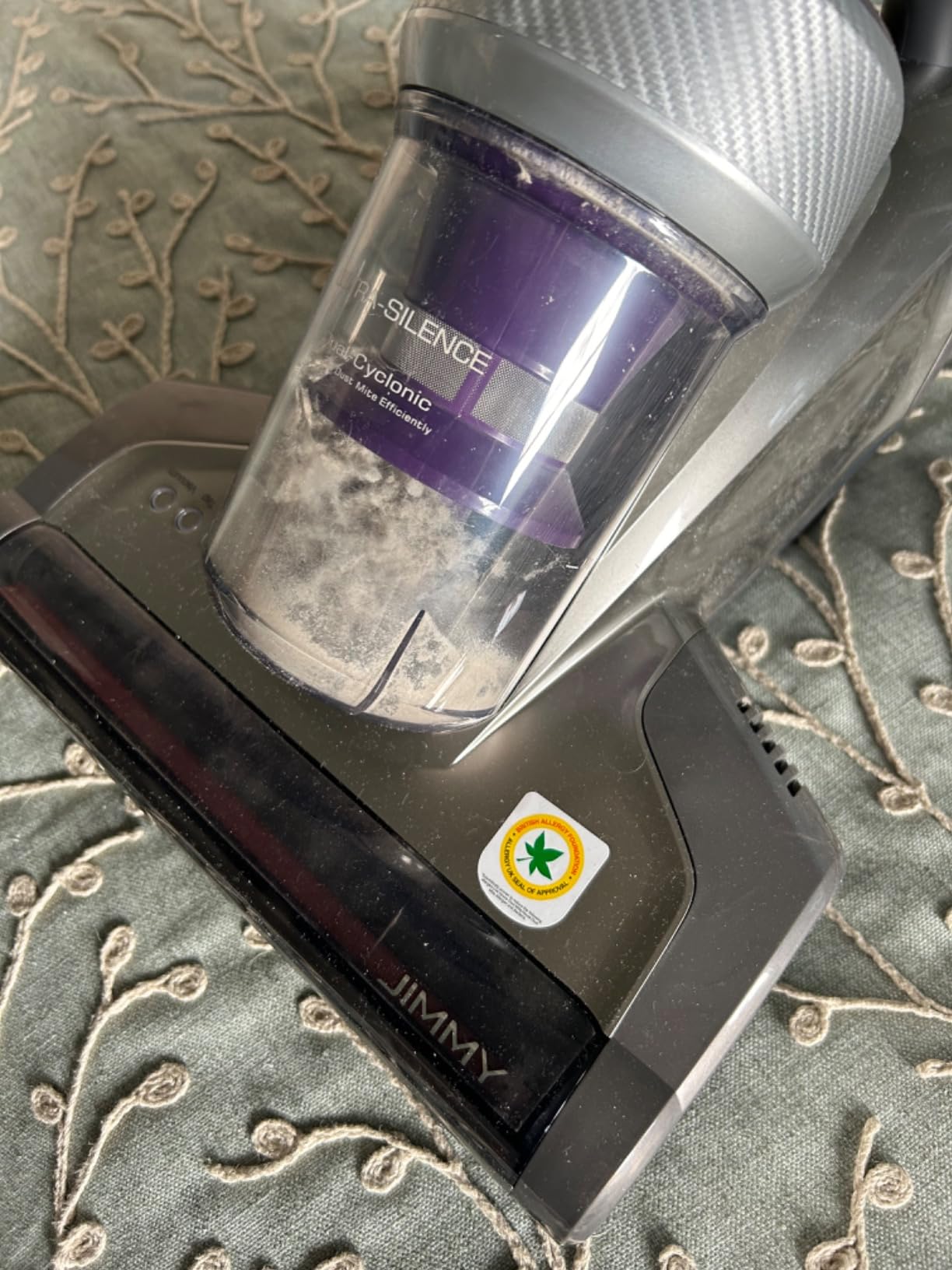Jimmy BX7 Pro Mattress Vacuum Cleaner, Bed Vacuum Cleaner with UV-C & Ultrasonic & 5s Quick Heating, 16Kpa Suction 480W Handheld Vacuums for Dust & Pet Hair with HEPA(Gray, Corded) customer photo 2