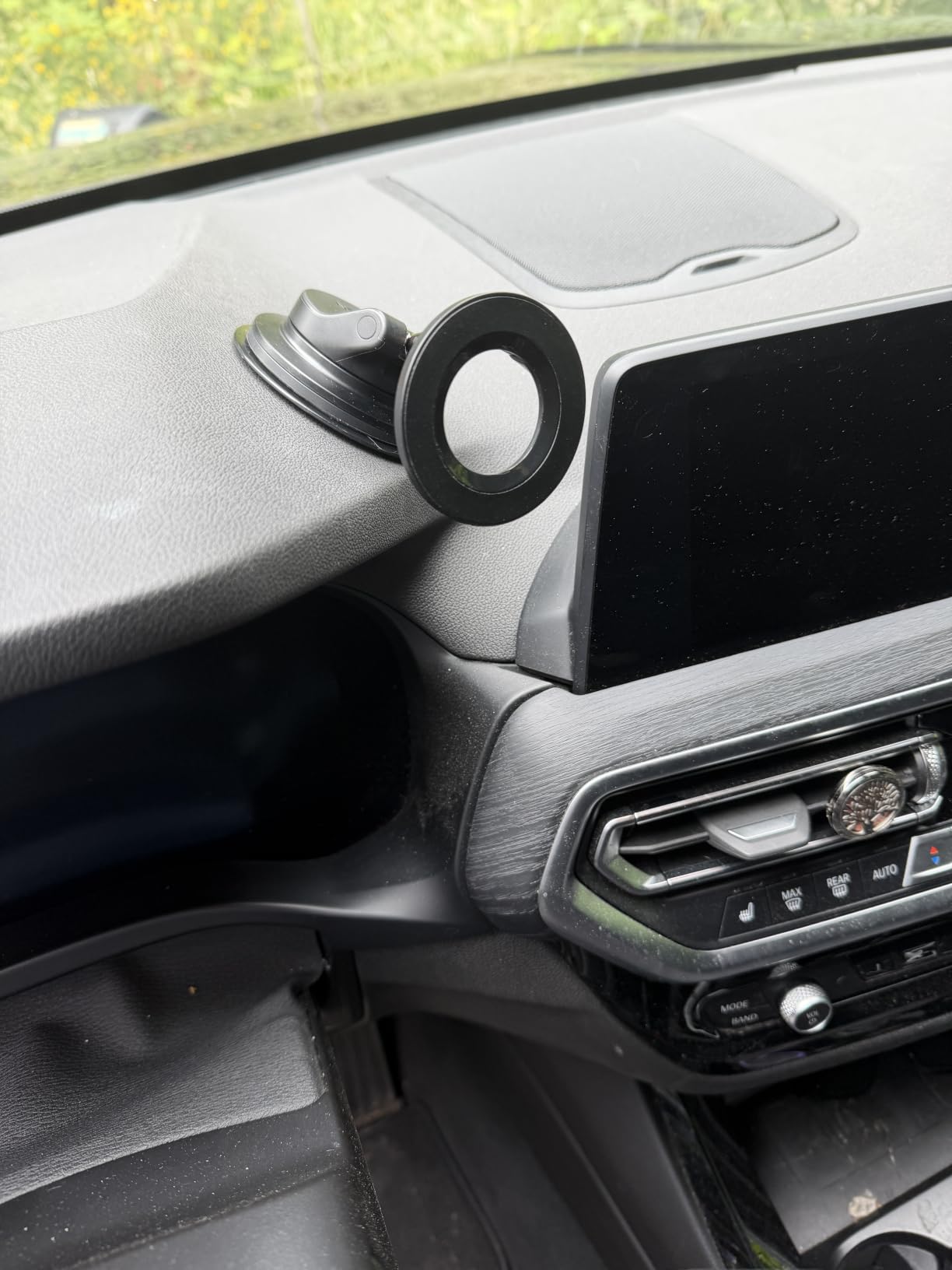LISEN for Magsafe Car Mount, Magnetic Phone Holder for Car, Strong Suction | Car Accessories for Women Men Jeep BMW, Vacuum Suction Phone Holder Gifts Kits, for iPhone 17 Pro Max 16 15 14 13 12 customer photo 2