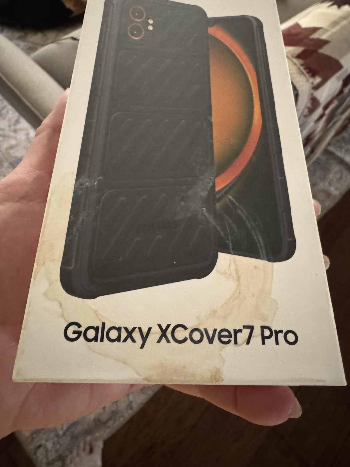 Samsung Galaxy XCover7 Pro 5G and Wi-Fi 6E Phone, 2025 US Version, 128GB | Unlocked (Verizon, AT&T, T-Mobile, US Cellular) Dual Sim (1 Nano + 1 eSIM) IP68 Rated Phone, SM-G766UZKFN14 customer photo 1