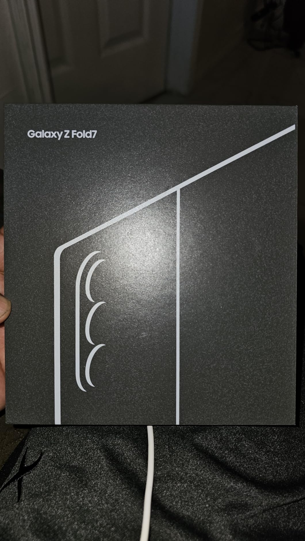 Samsung Galaxy Z Fold7 Cell Phone, 512GB AI Smartphone, Unlocked Android, AI Photo Edits, Large Screen, Long Battery Life, 2025, US 1 Yr Manufacturer Warranty, JetBlack customer photo 1