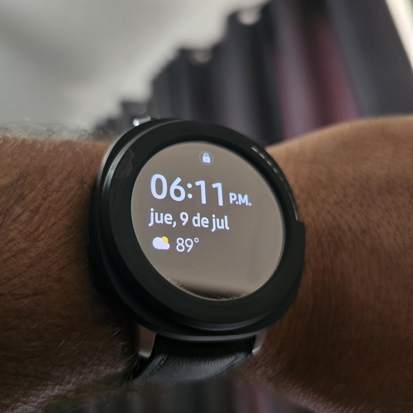 Galaxy Watch 8 Classic (2025), Black, 46mm, Bluetooth Smartwatch | Cushion Design, Rotating Bezel, Sleep and Running Coach, Energy Score [US Version, Amazon Exclusive 2Yr Warranty] customer photo 1