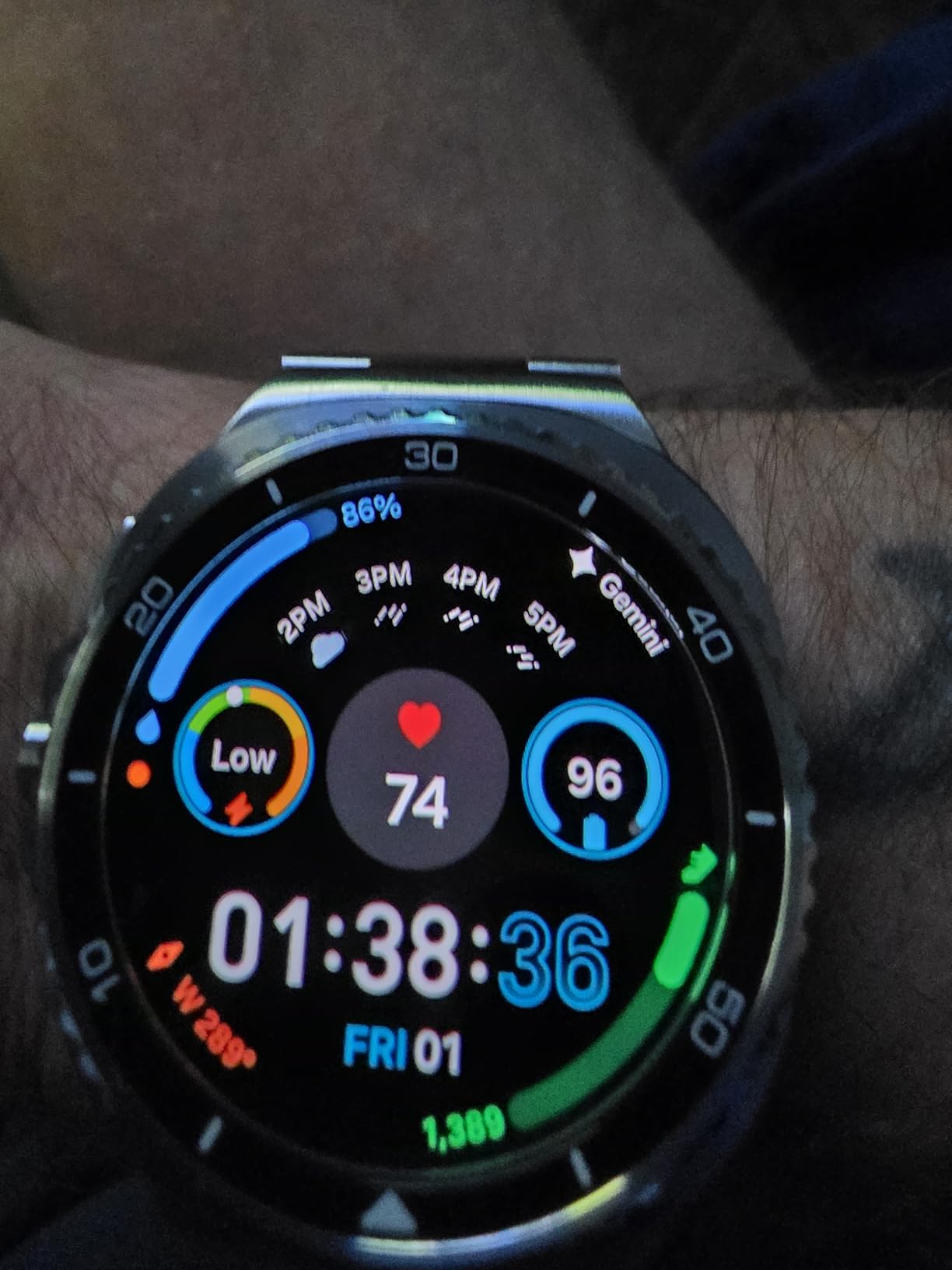 Galaxy Watch 8 Classic (2025), Black, 46mm, Bluetooth Smartwatch | Cushion Design, Rotating Bezel, Sleep and Running Coach, Energy Score [US Version, Amazon Exclusive 2Yr Warranty] customer photo 2