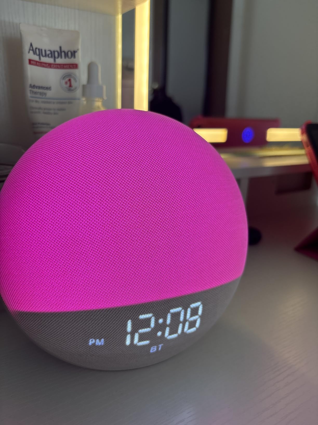 Odokee Sunrise Alarm Clock White Noise Machine: Natural Wake Up Light | Dimmable Clock with Bluetooth Speaker for Bedroom - 25 Sleep Sounds for Baby Adults Kids customer photo 1
