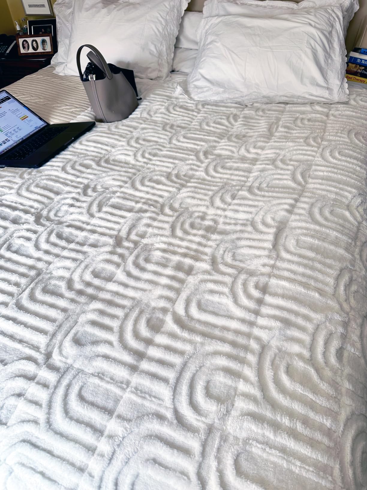 Sherpa Fleece Weighted Blanket for Adults, Dual Sided Soft, 48